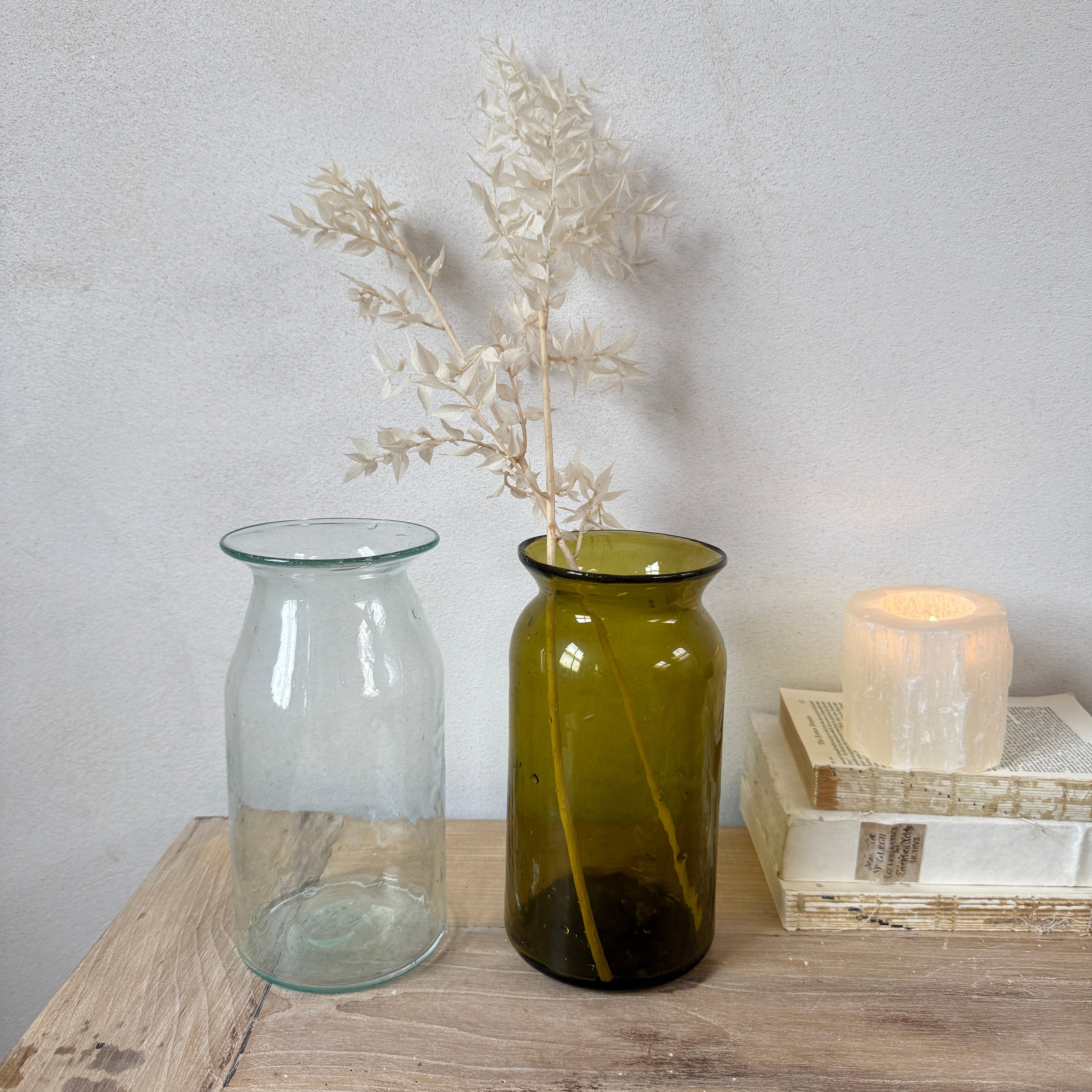 Hand Blown Glass Vase