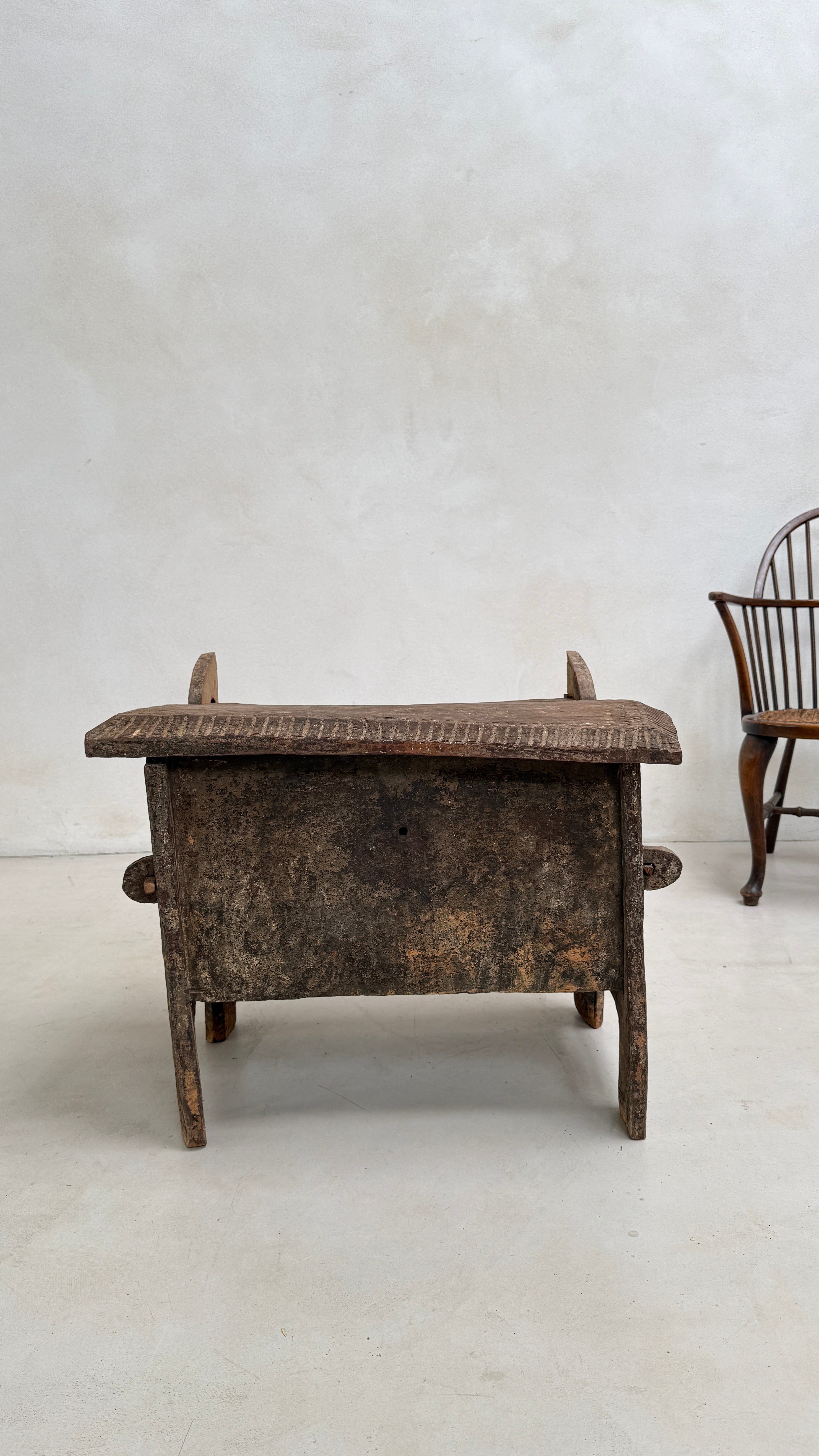 Antique wooden coffer storage box | Sandoor