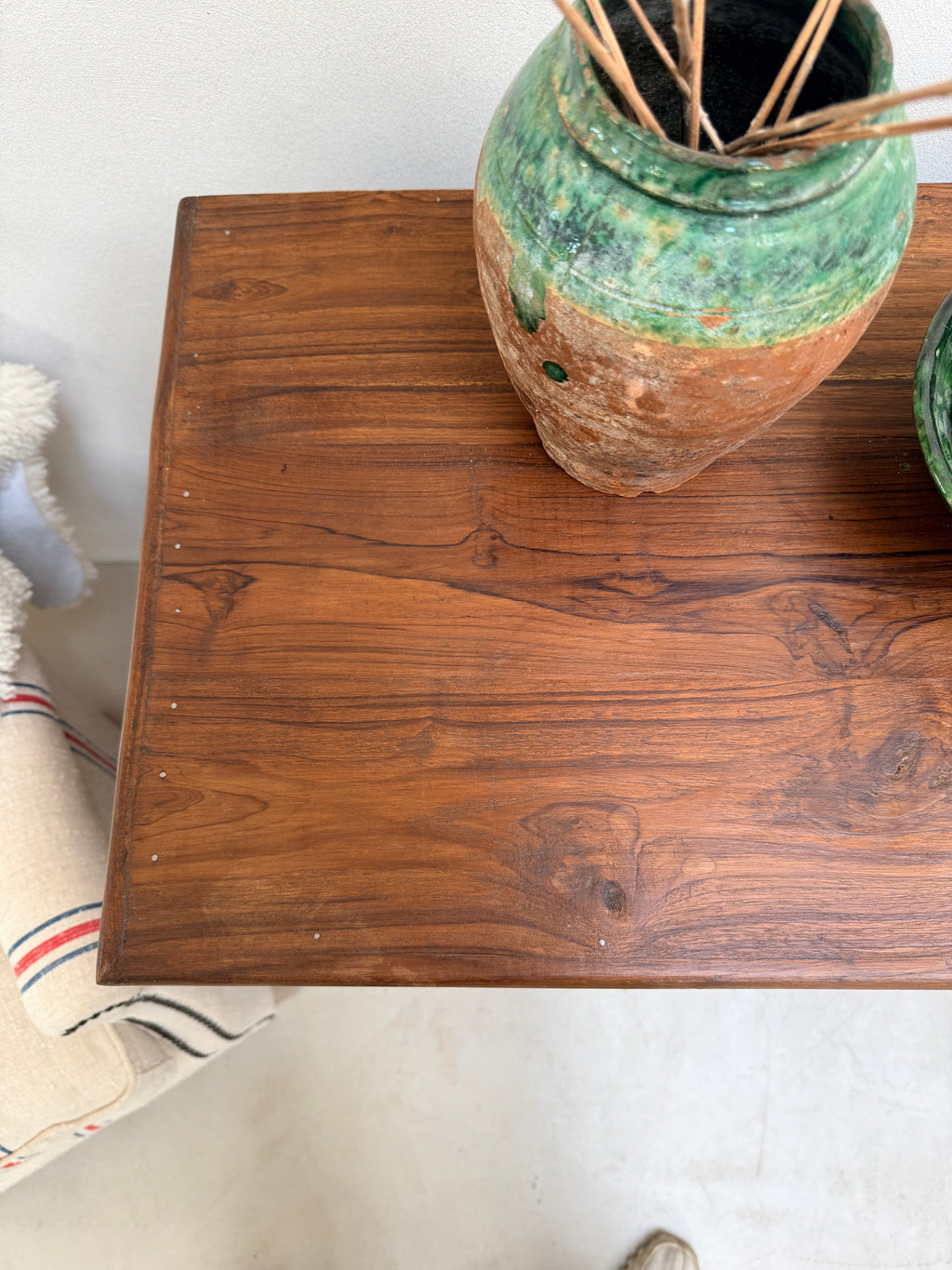 Small Antique Dark Wood Cupboard | Miles