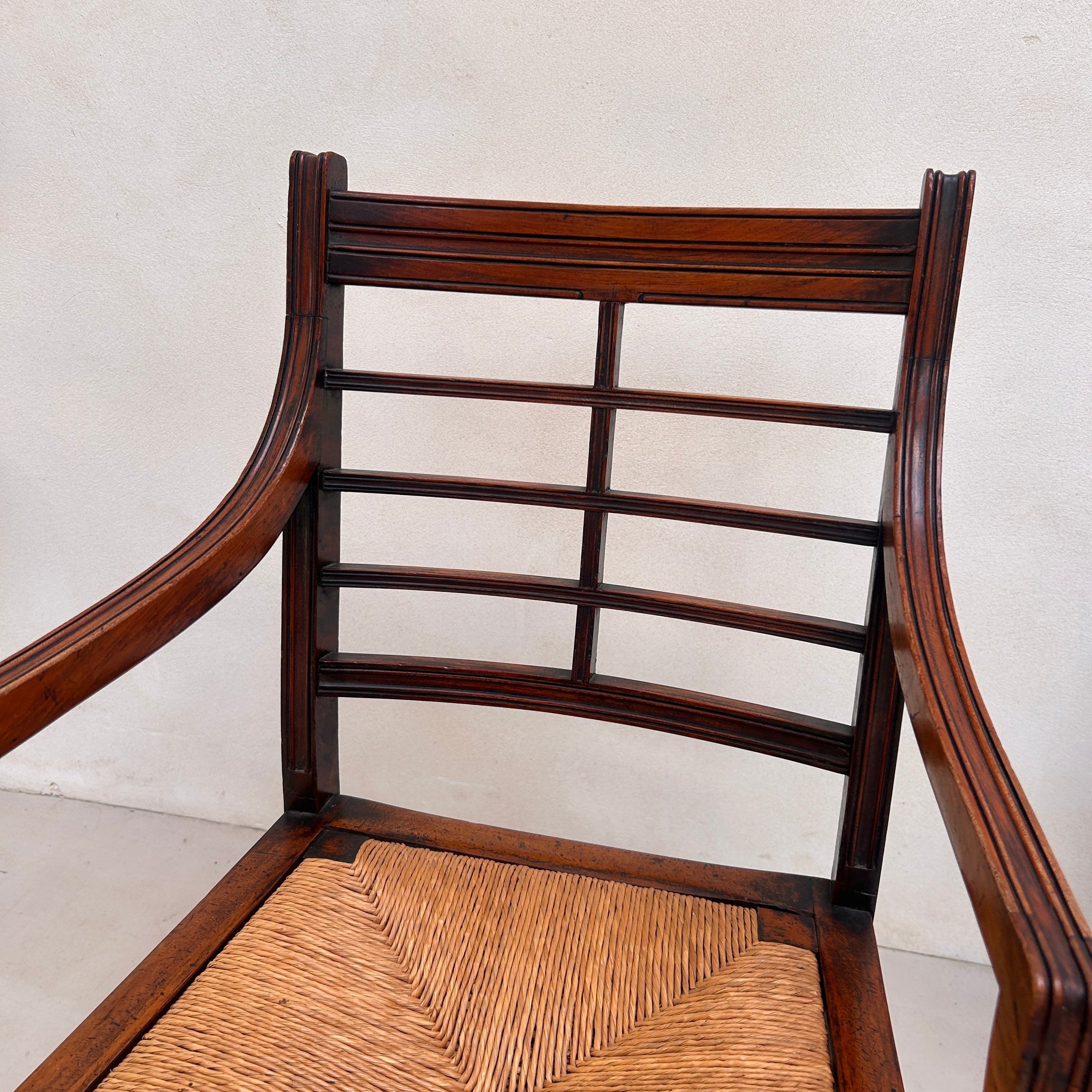 Antique Cane Seat Chair | Windsor