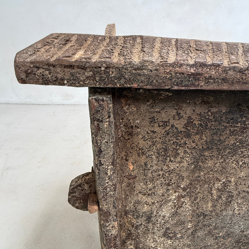 Antique wooden coffer storage box | Sandoor