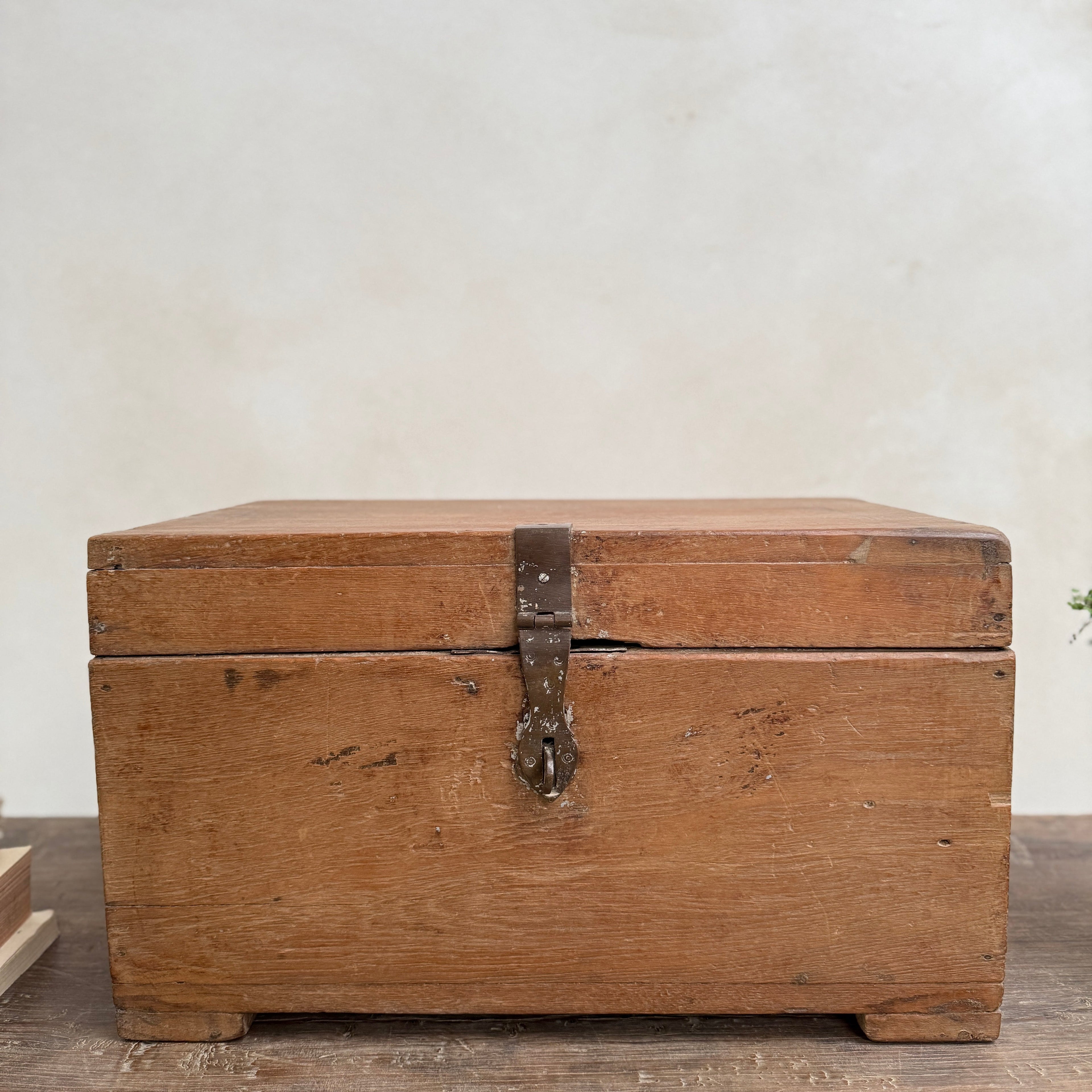 Antique watchmaker's storage chest