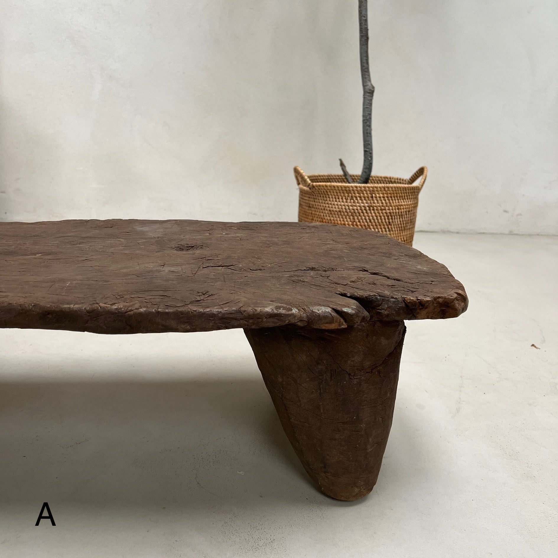 Antique African Naga Side Table
