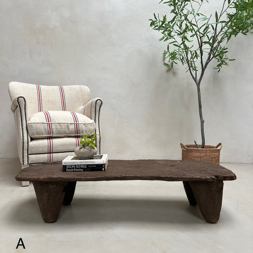 Antique African Naga Side Table