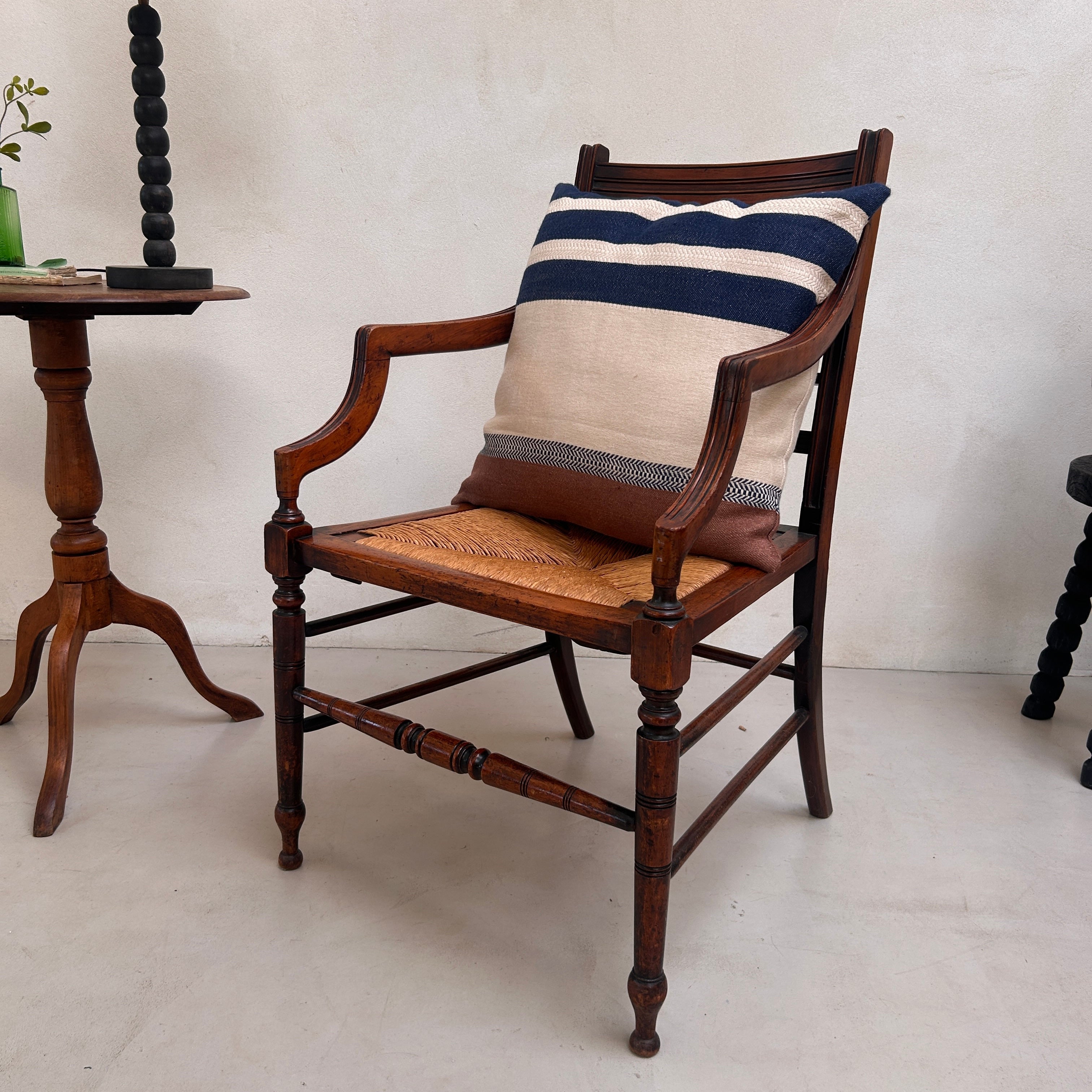 Antique Cane Seat Chair | Windsor