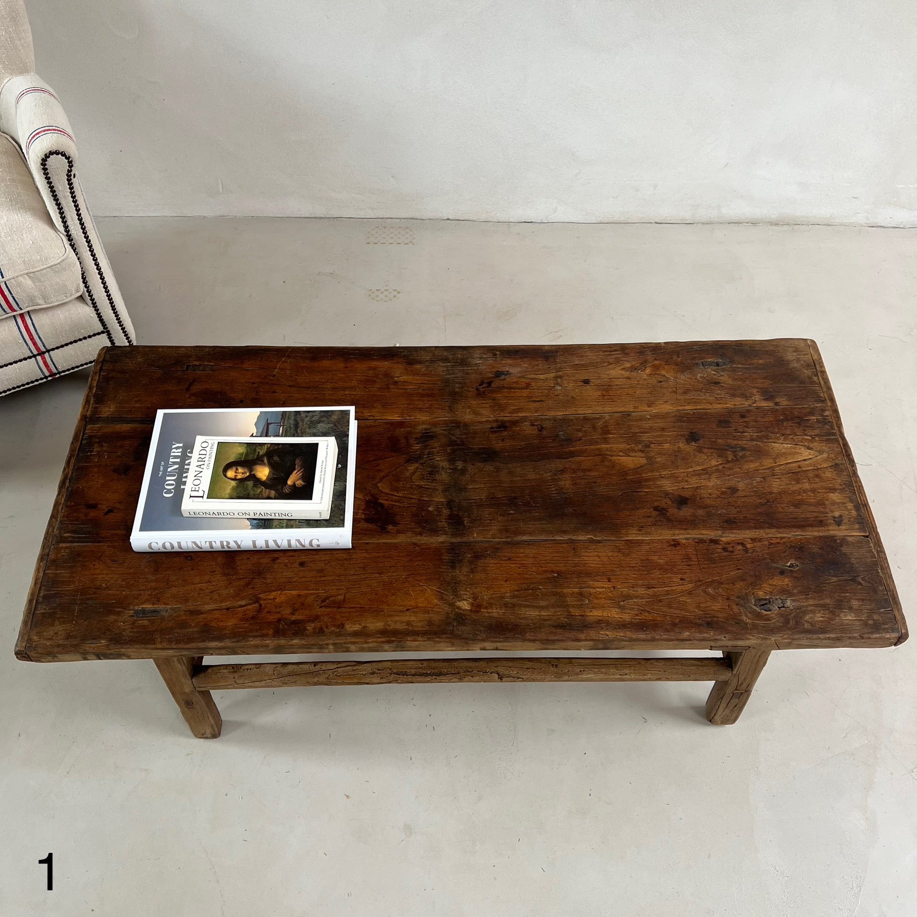 Antique Dark Wood Coffee Tables