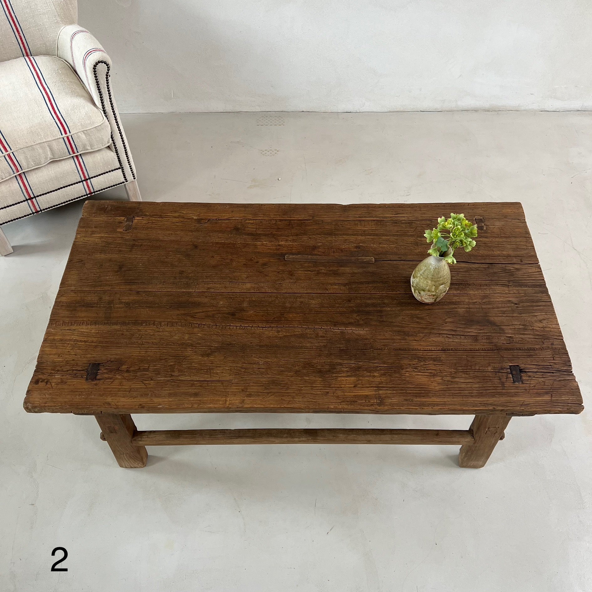 Antique Dark Wood Coffee Tables