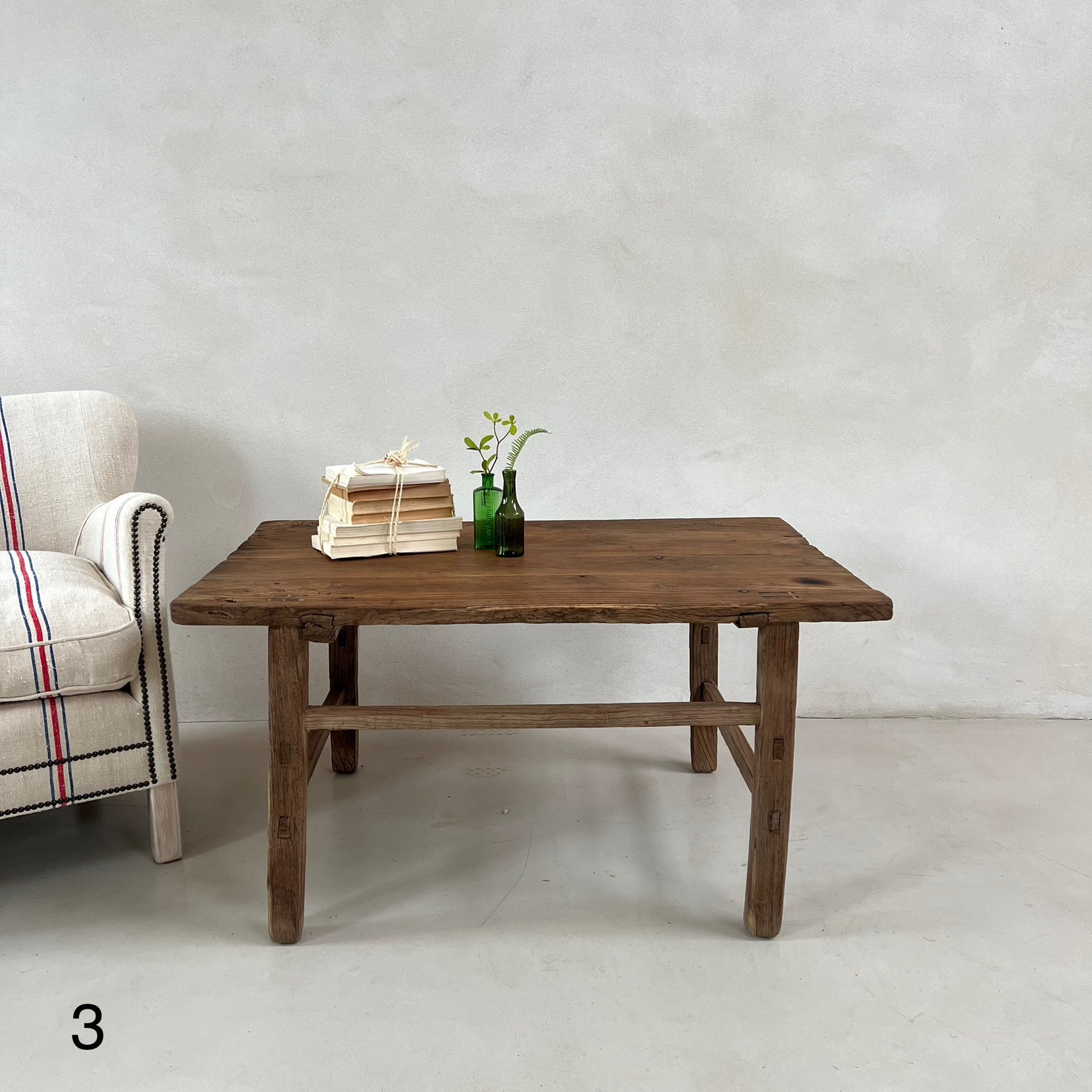 Antique Dark Wood Coffee Tables