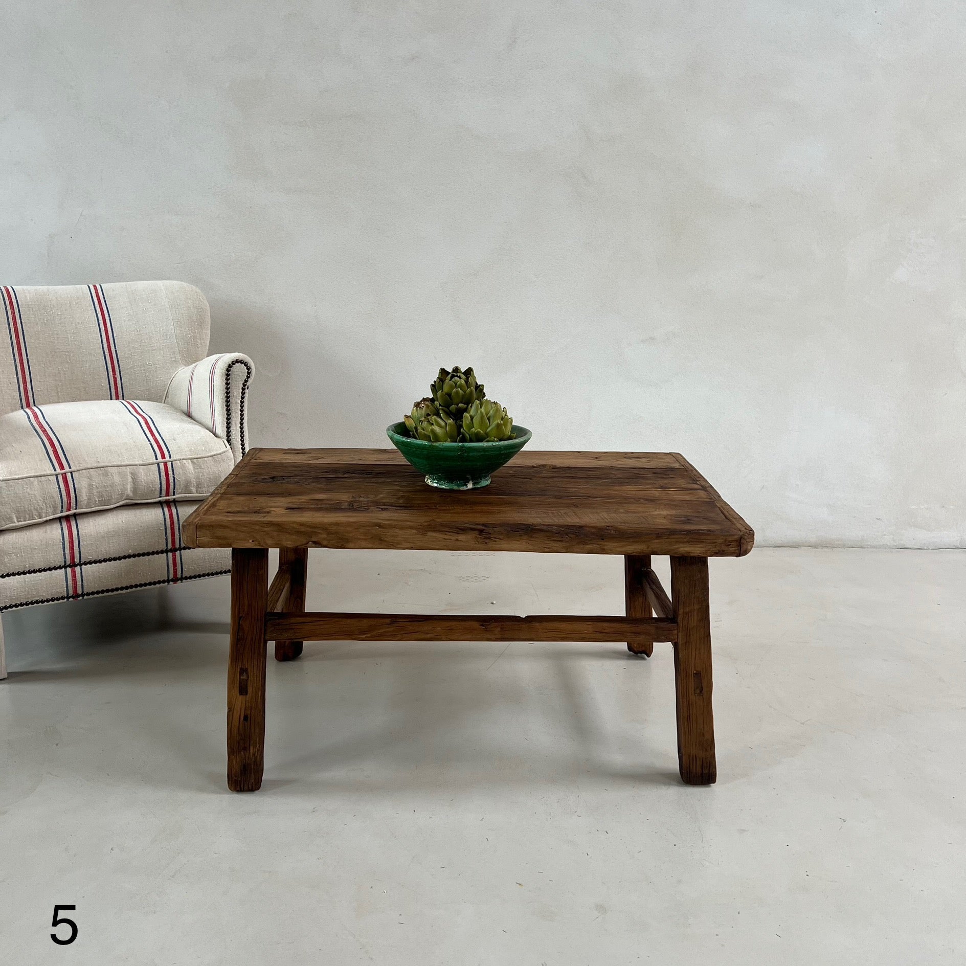 Antique Dark Wood Coffee Tables