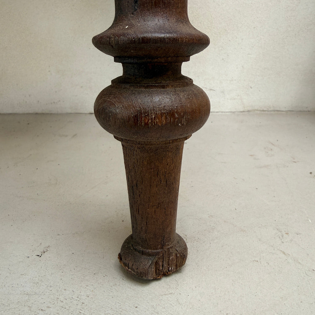 Antique Dark Wood Desk | Harry