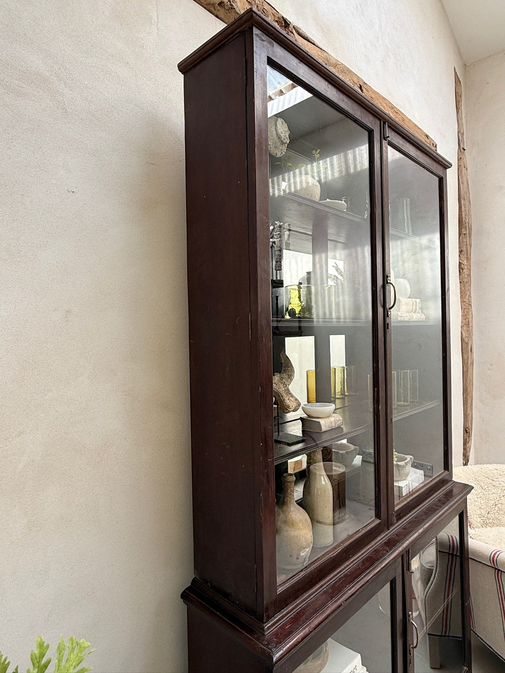 Antique Glass Display Cabinet | Meryl