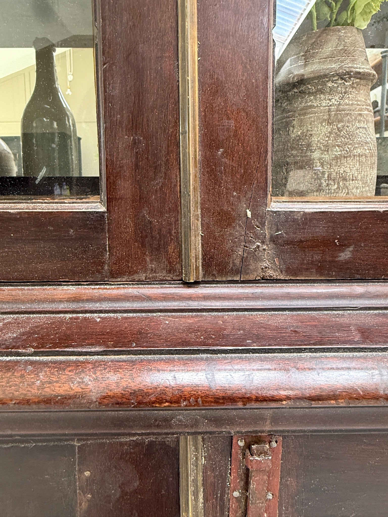 Antique Glass Display Cabinet | Meryl