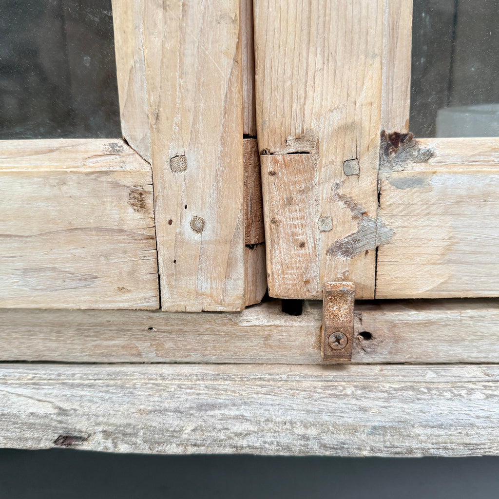 Antique Pine Glazed Armoire | Bourton