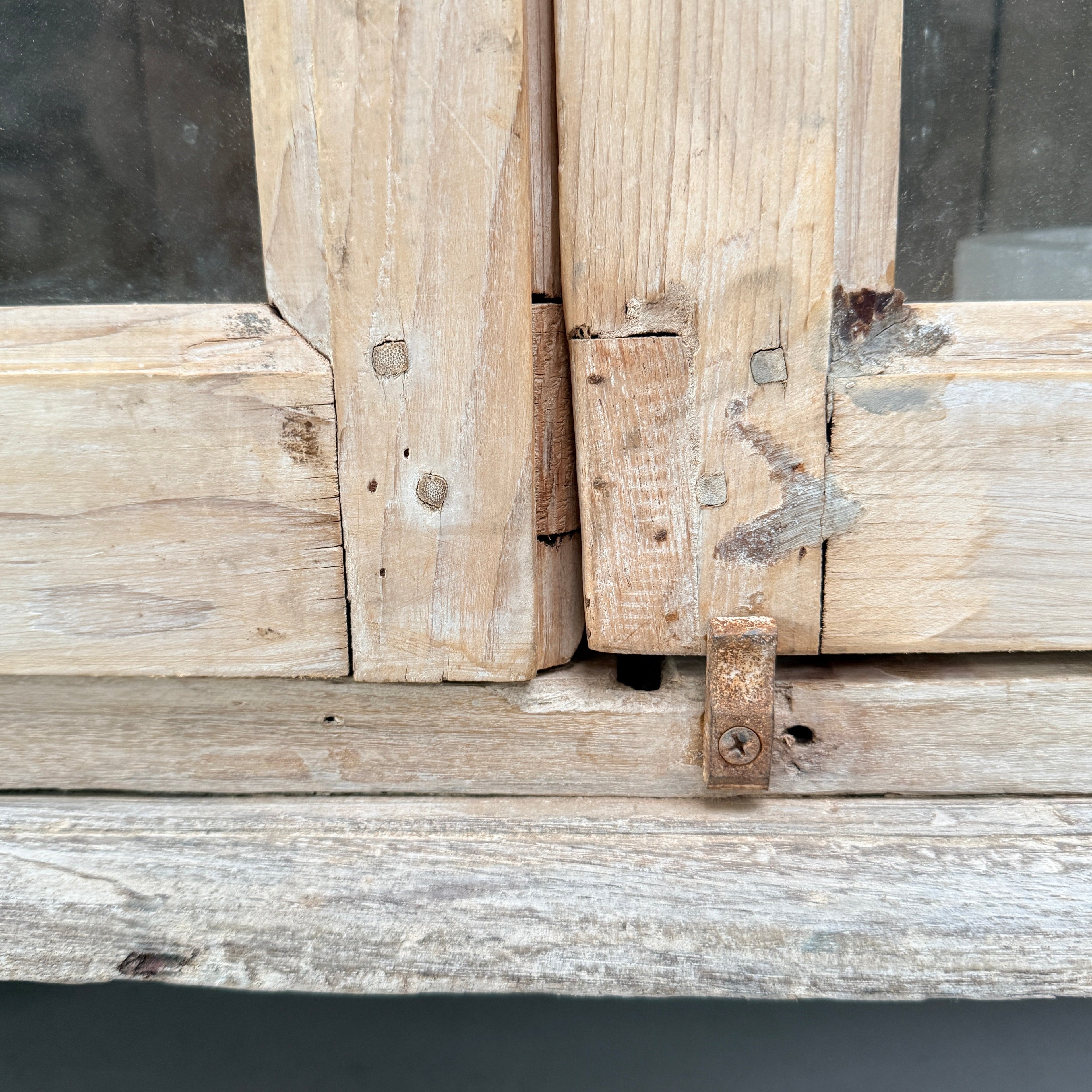 Antique Pine Glazed Armoire | Bourton