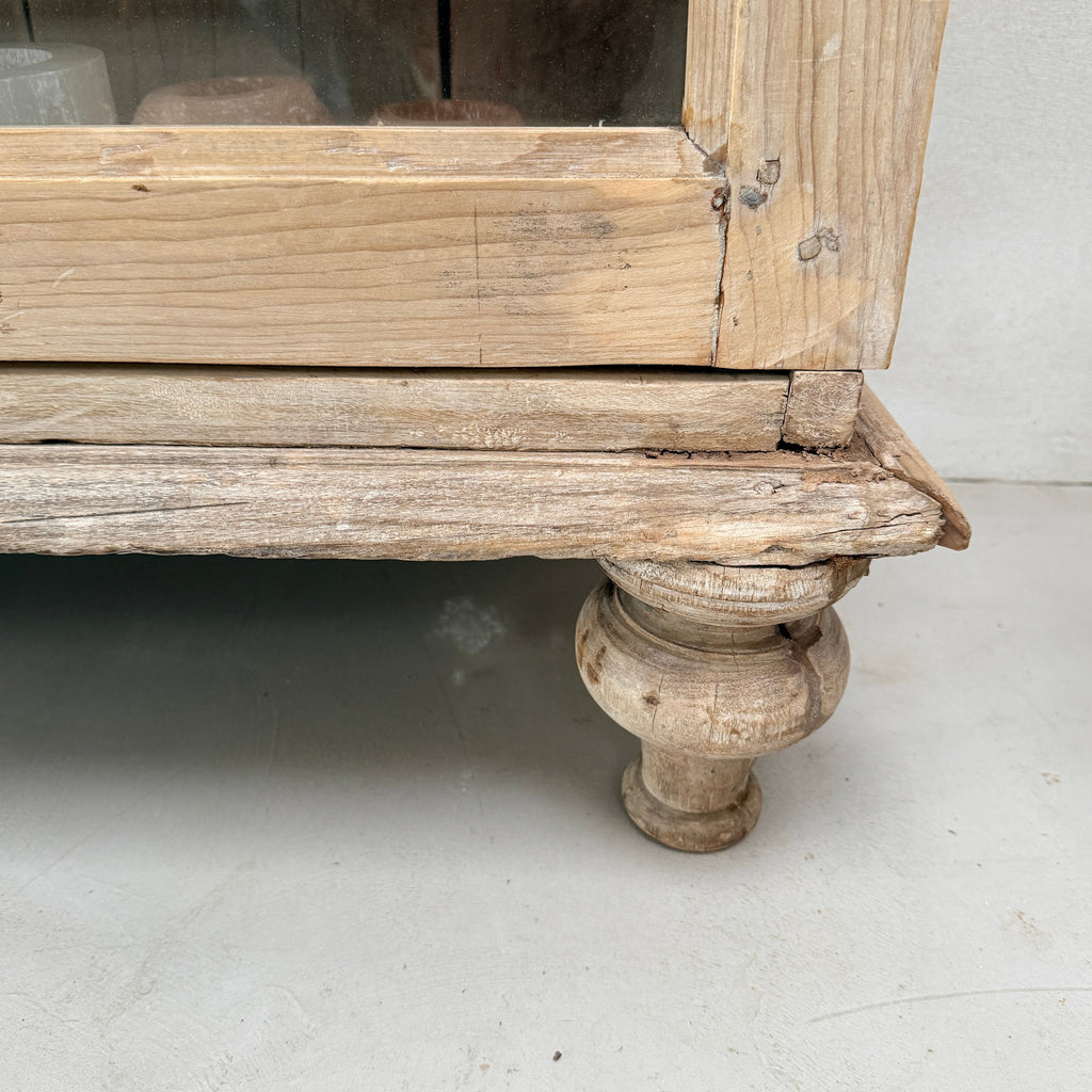 Antique Pine Glazed Armoire | Bourton
