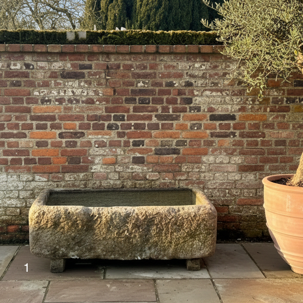 Antique Stone Trough - Planter