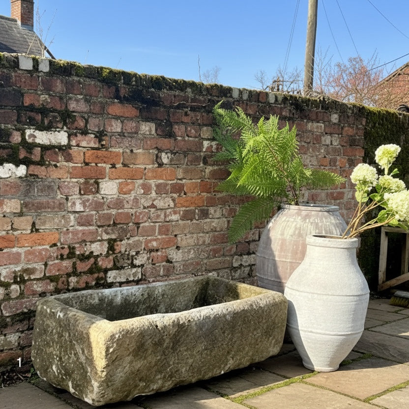 Antique Stone Trough - Planter