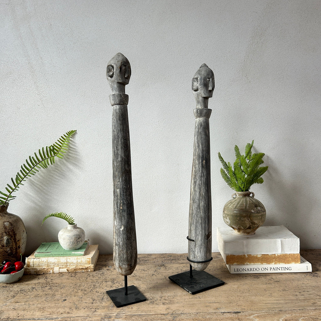Antique Wooden Sumba Statues | Adelia