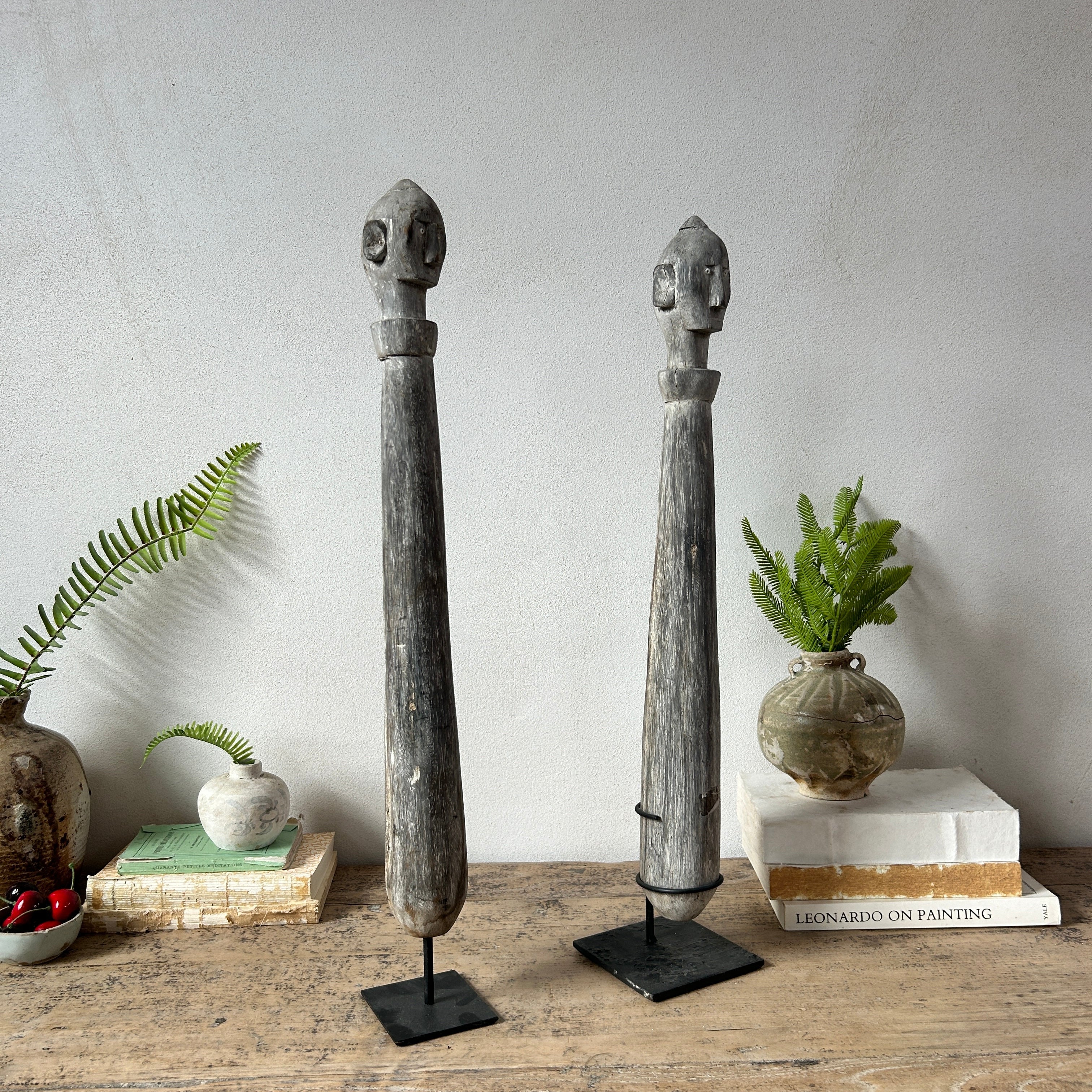 Antique Wooden Sumba Statues | Adelia