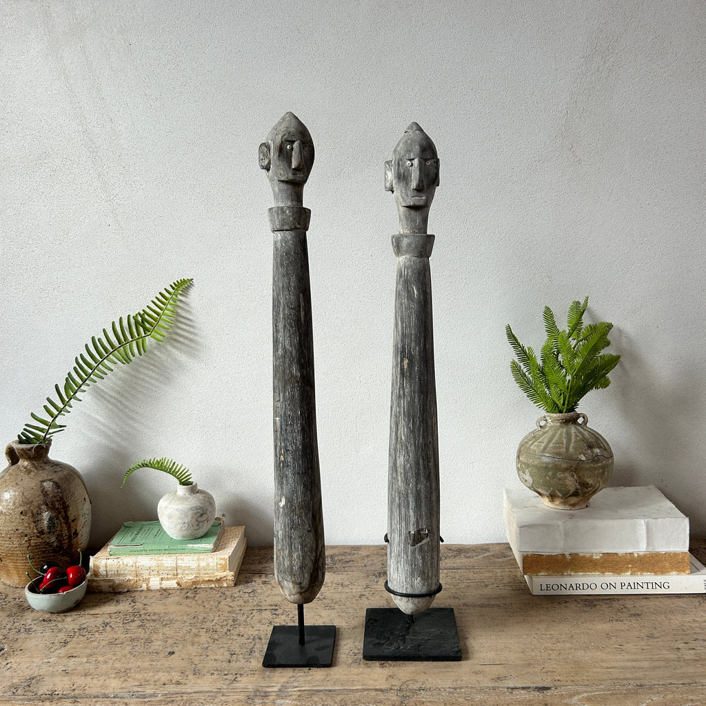 Antique Wooden Sumba Statues | Adelia