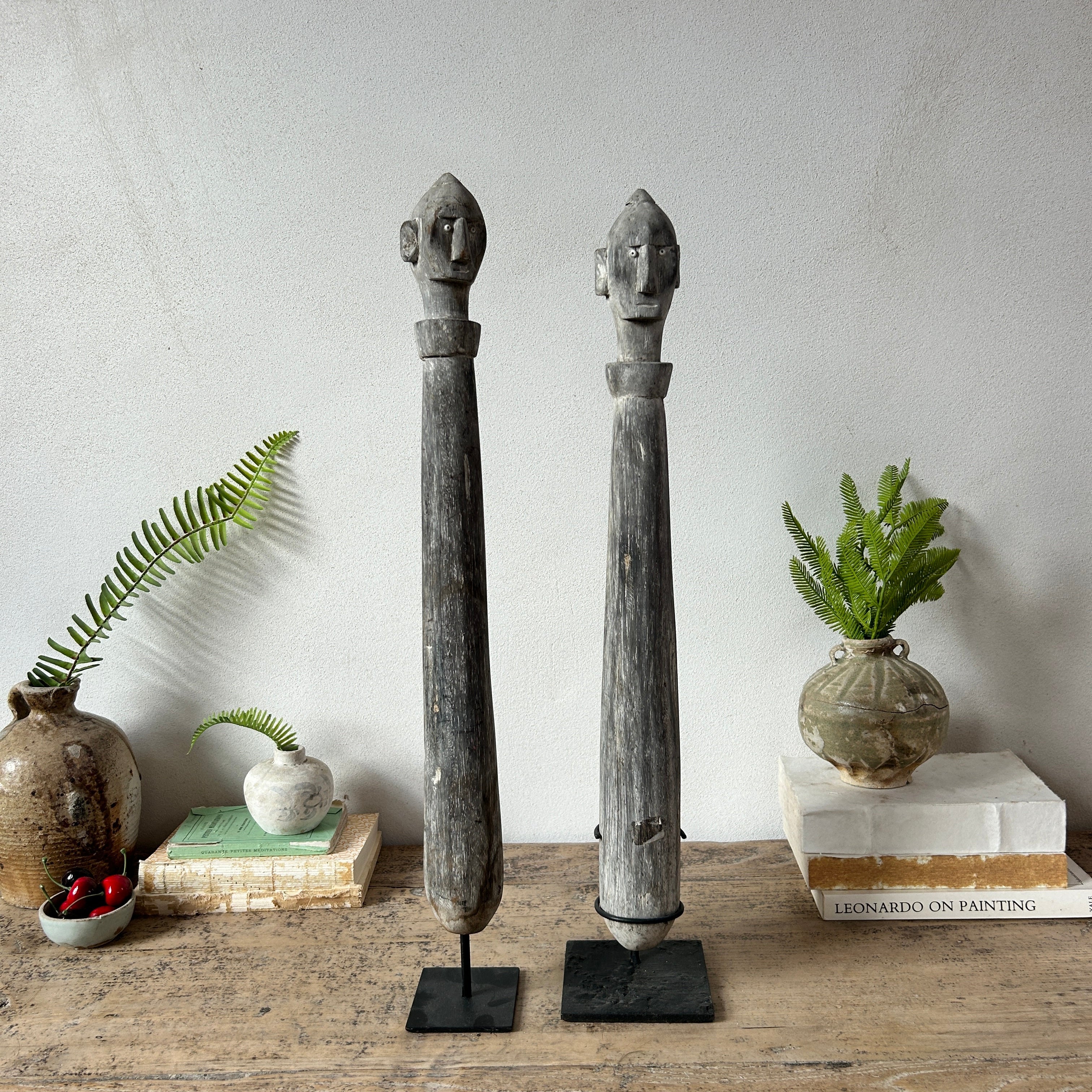 Antique Wooden Sumba Statues | Adelia
