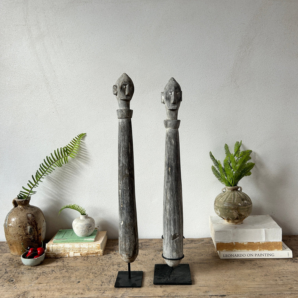 Antique Wooden Sumba Statues | Adelia