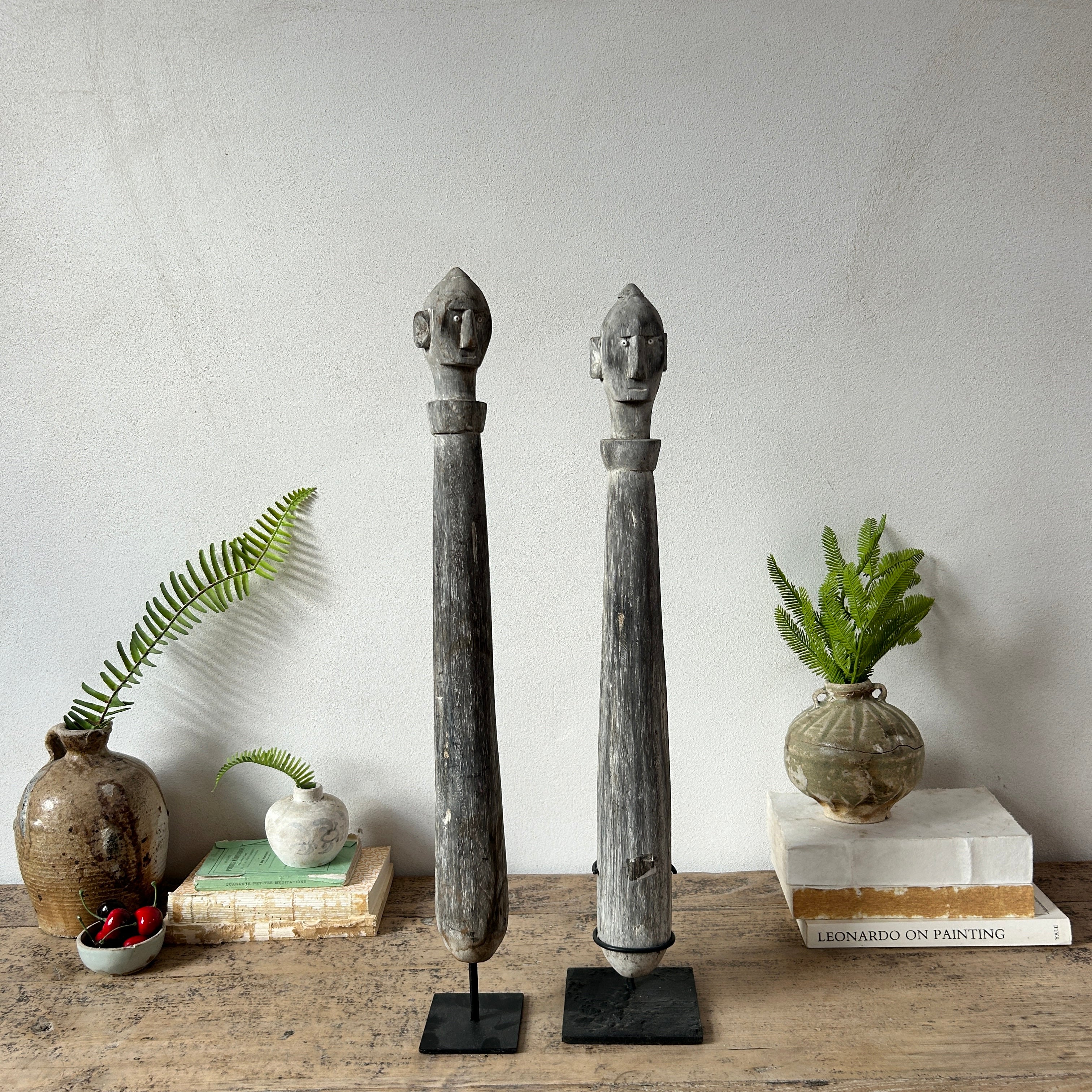 Antique Wooden Sumba Statues | Adelia