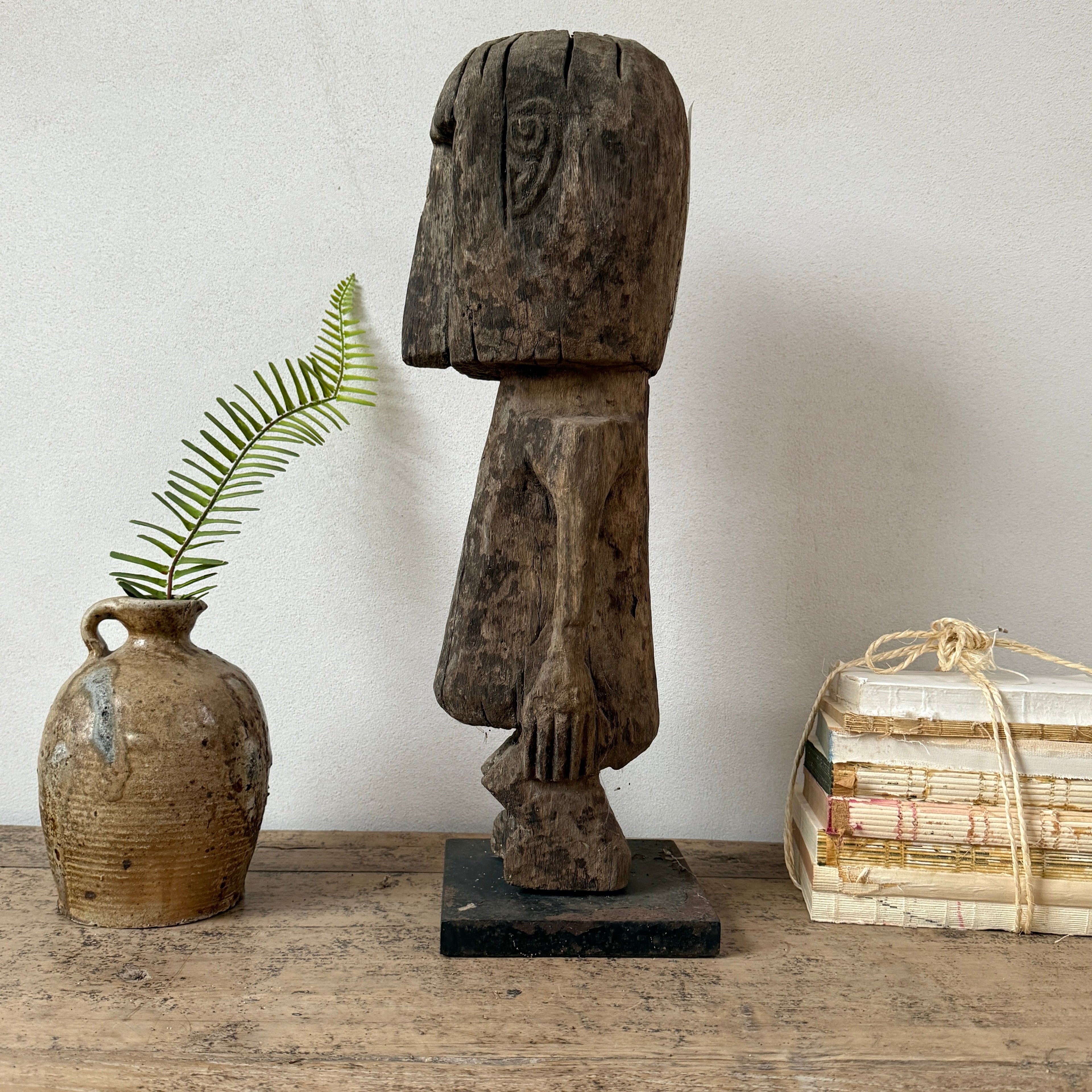 Antique Wooden Sumba Statues | Halim