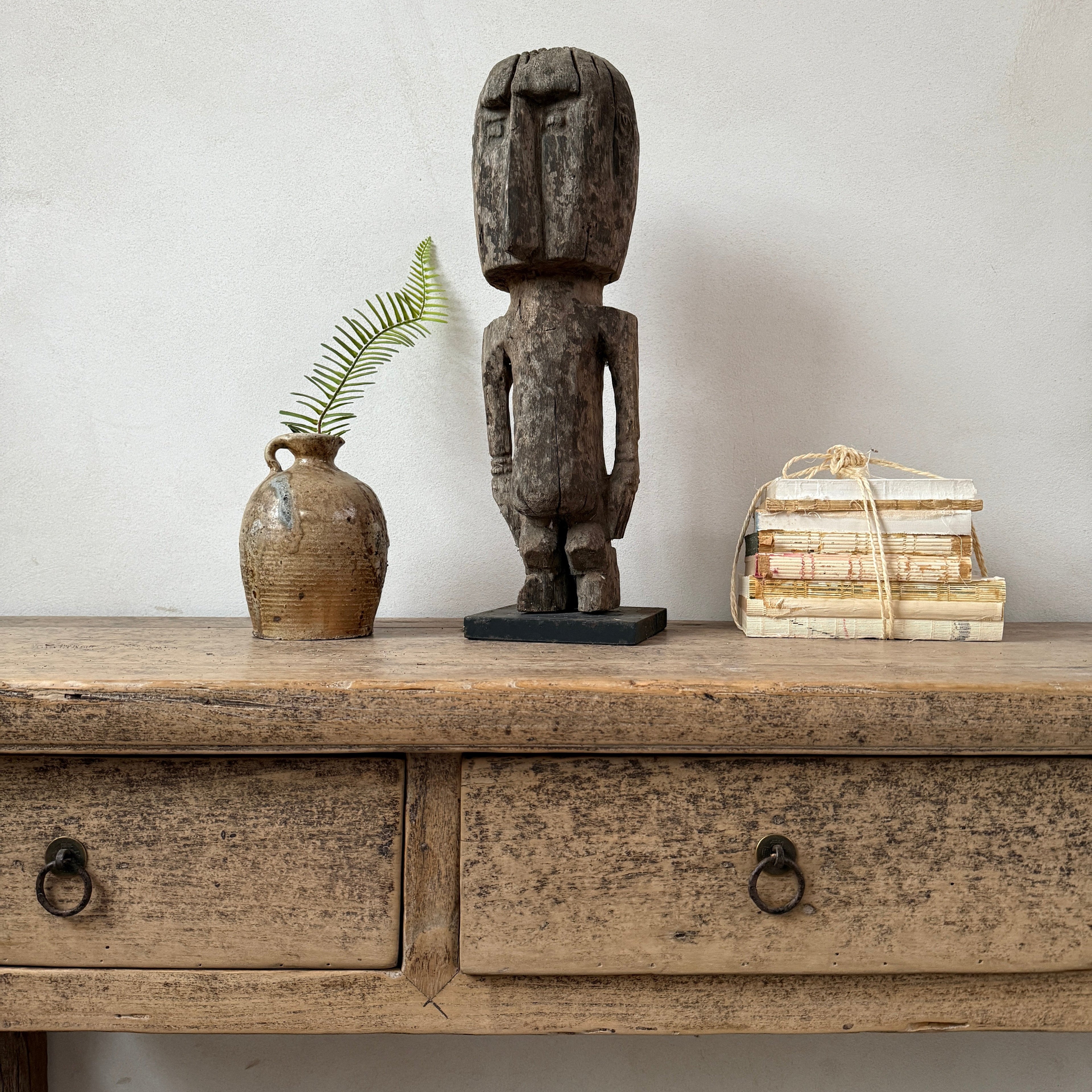 Antique Wooden Sumba Statues | Halim
