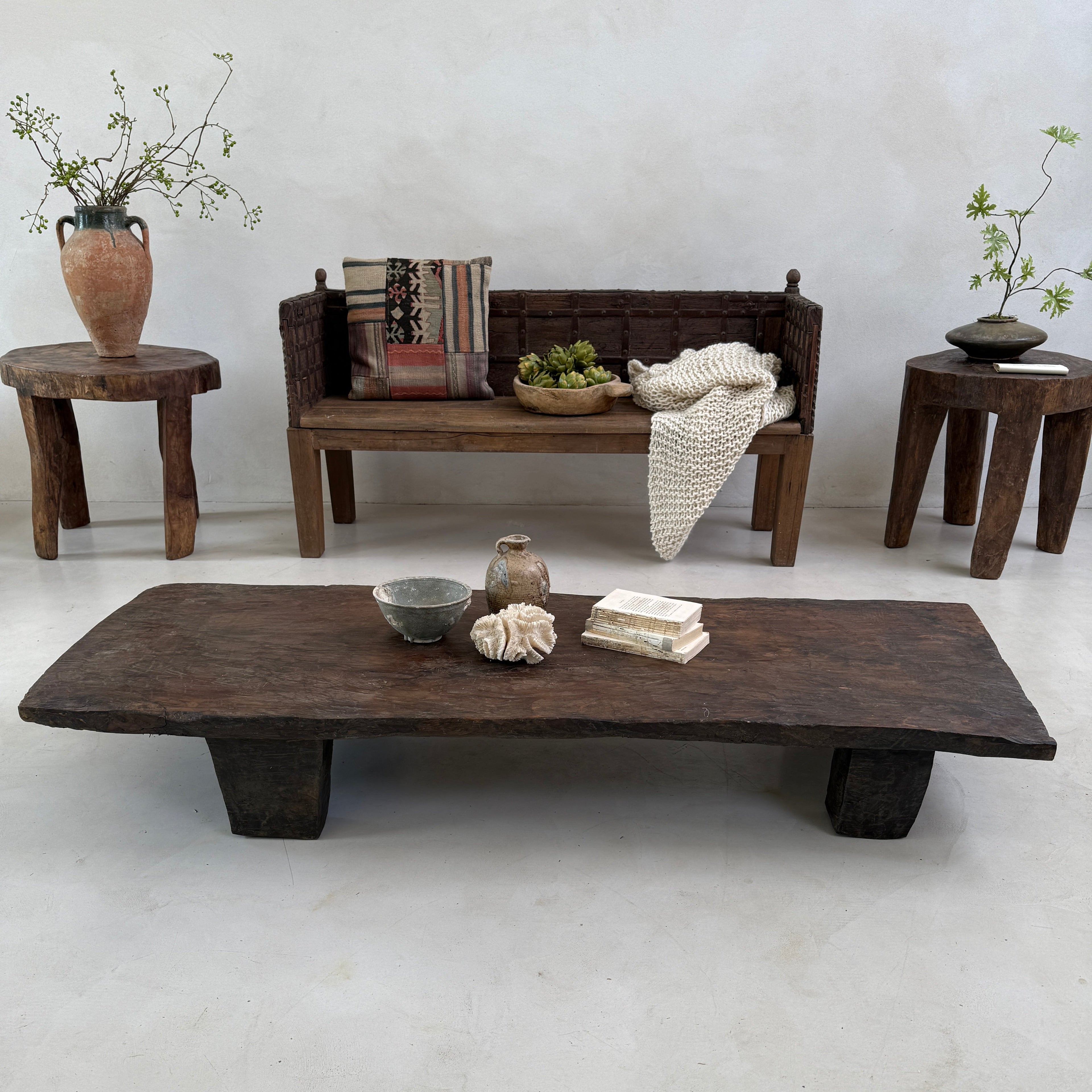 Antique rustic Naga coffee  table | Arushi