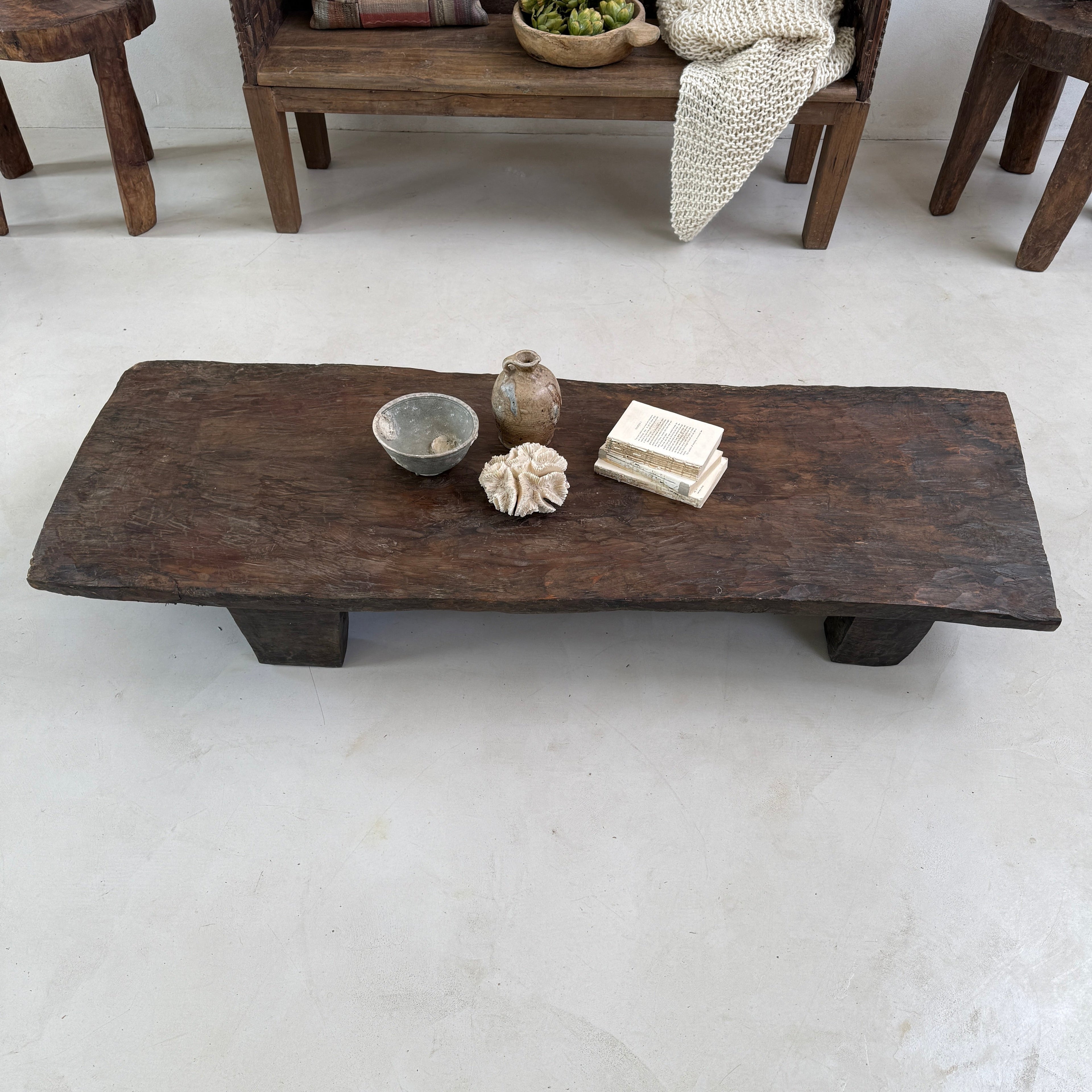 Antique rustic Naga coffee  table | Arushi