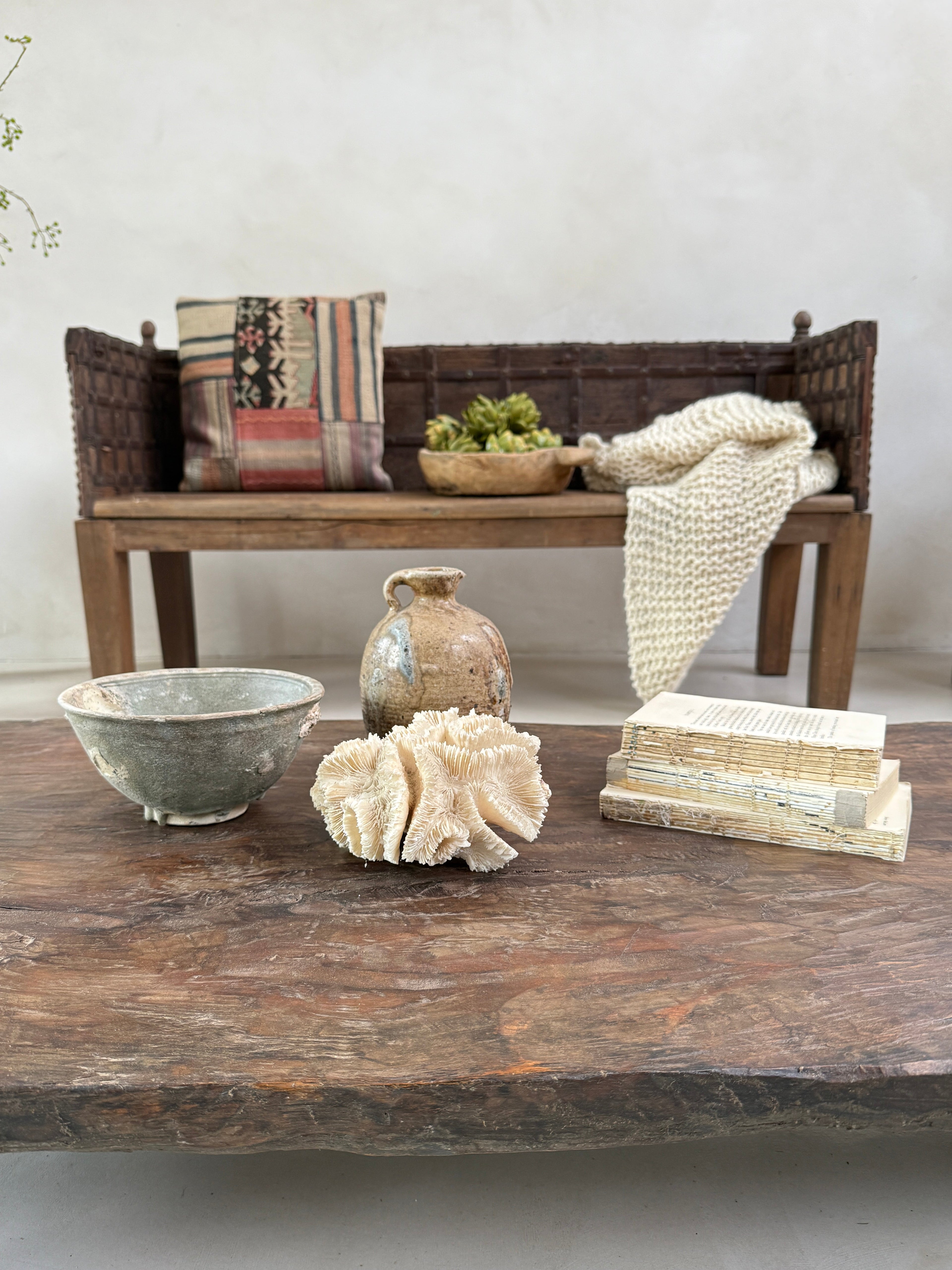 Antique rustic Naga coffee  table | Arushi