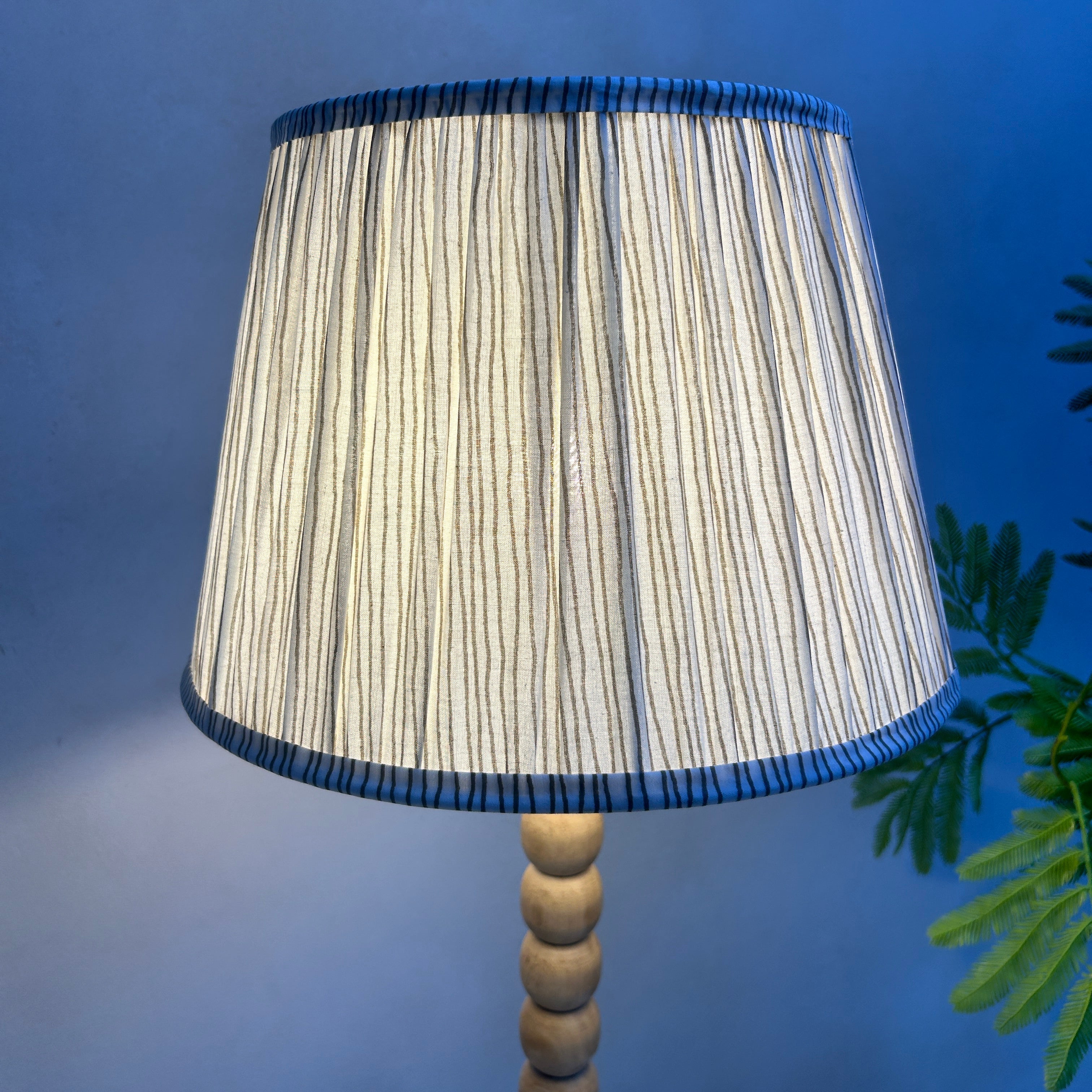 Bobbin Table Lamp | Pale Wood