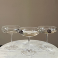 Clear Glass Cocktail Coupe