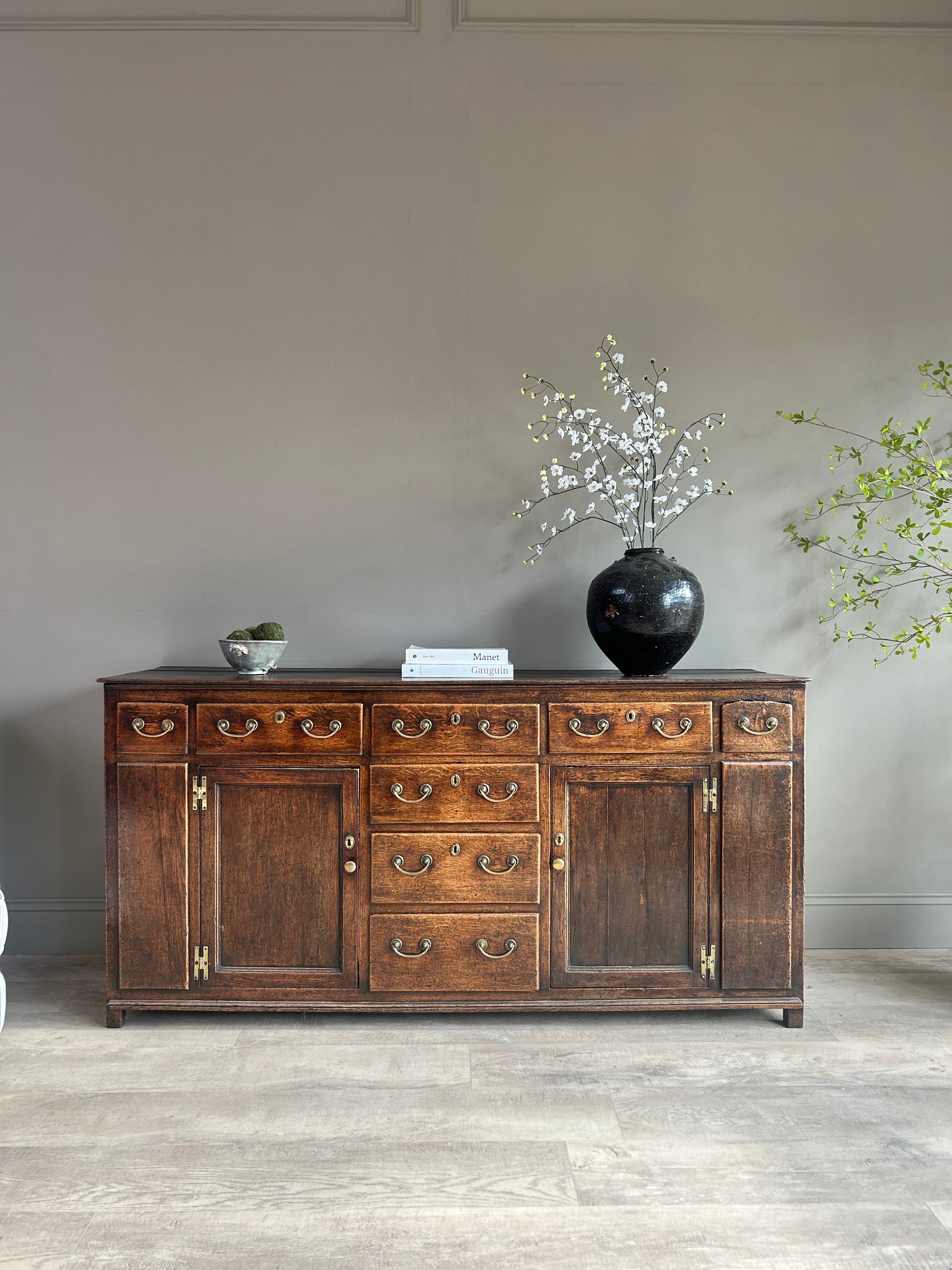 English Antique oak sideboard | Worsley