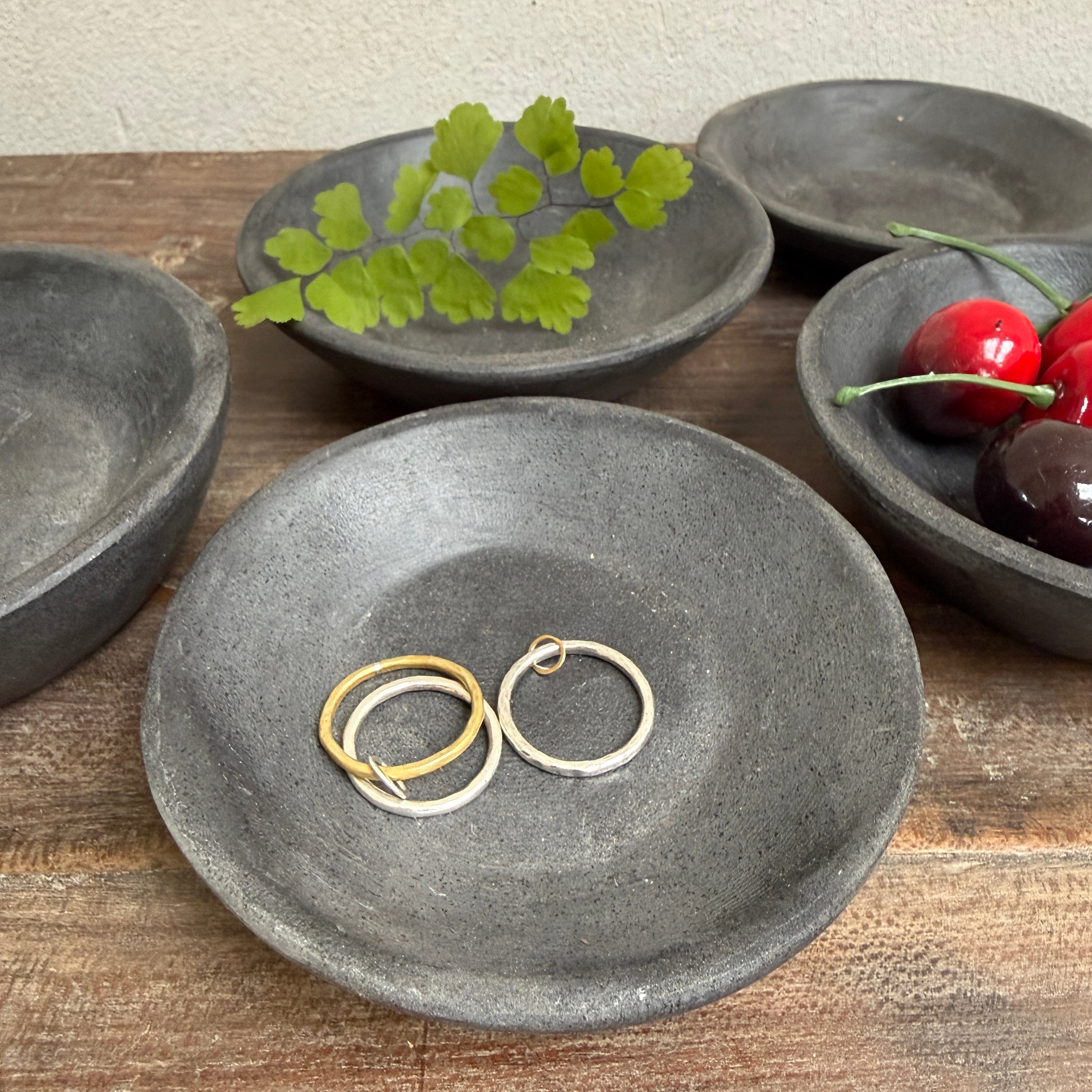 Marble Bowl Black Extra Small