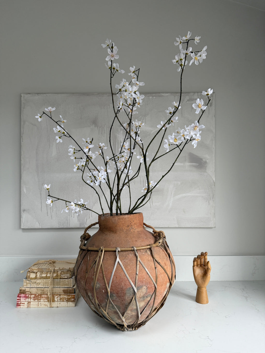 Faux Blossom Stem 114cm