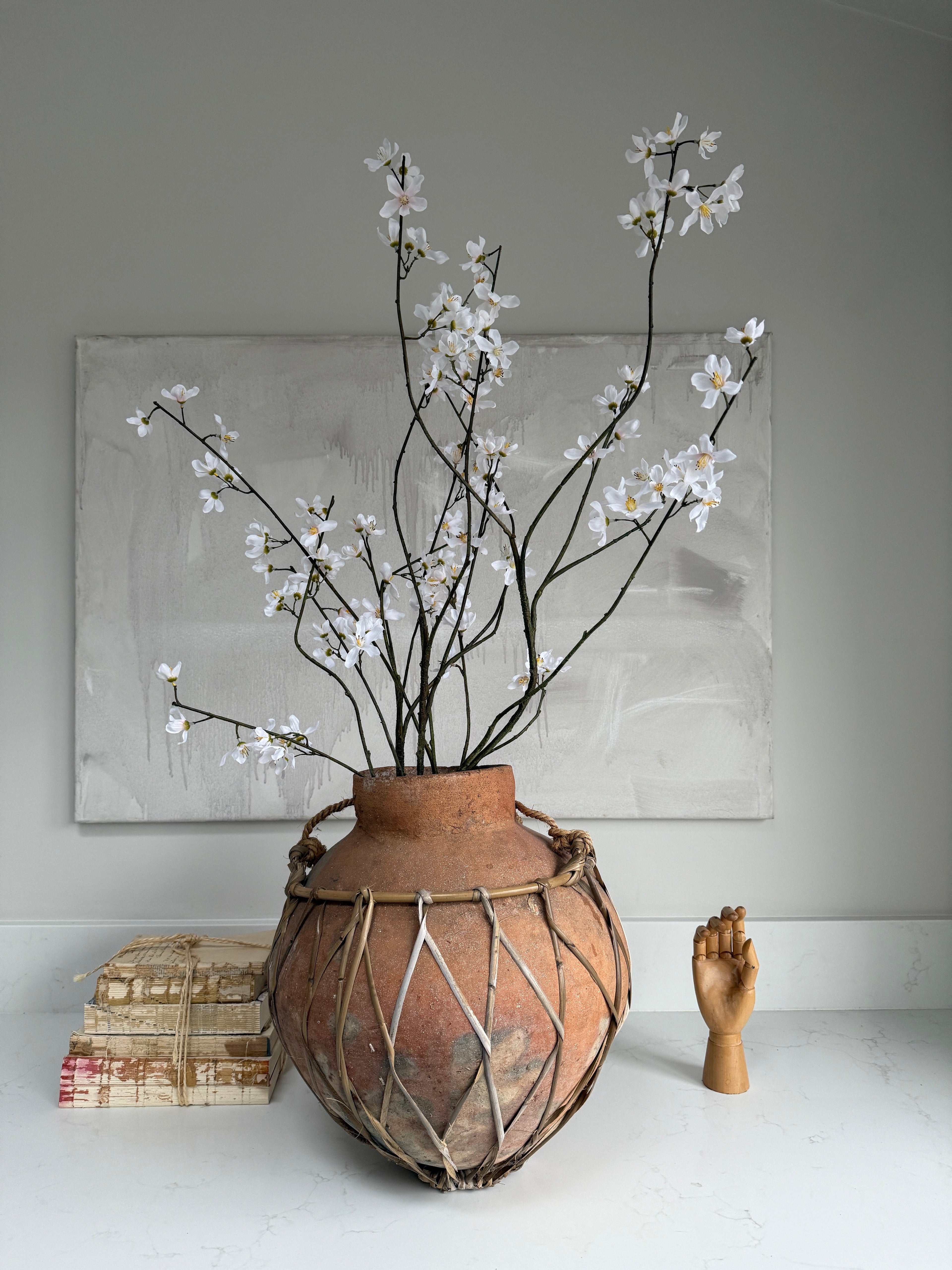 Faux Blossom Stem 114cm