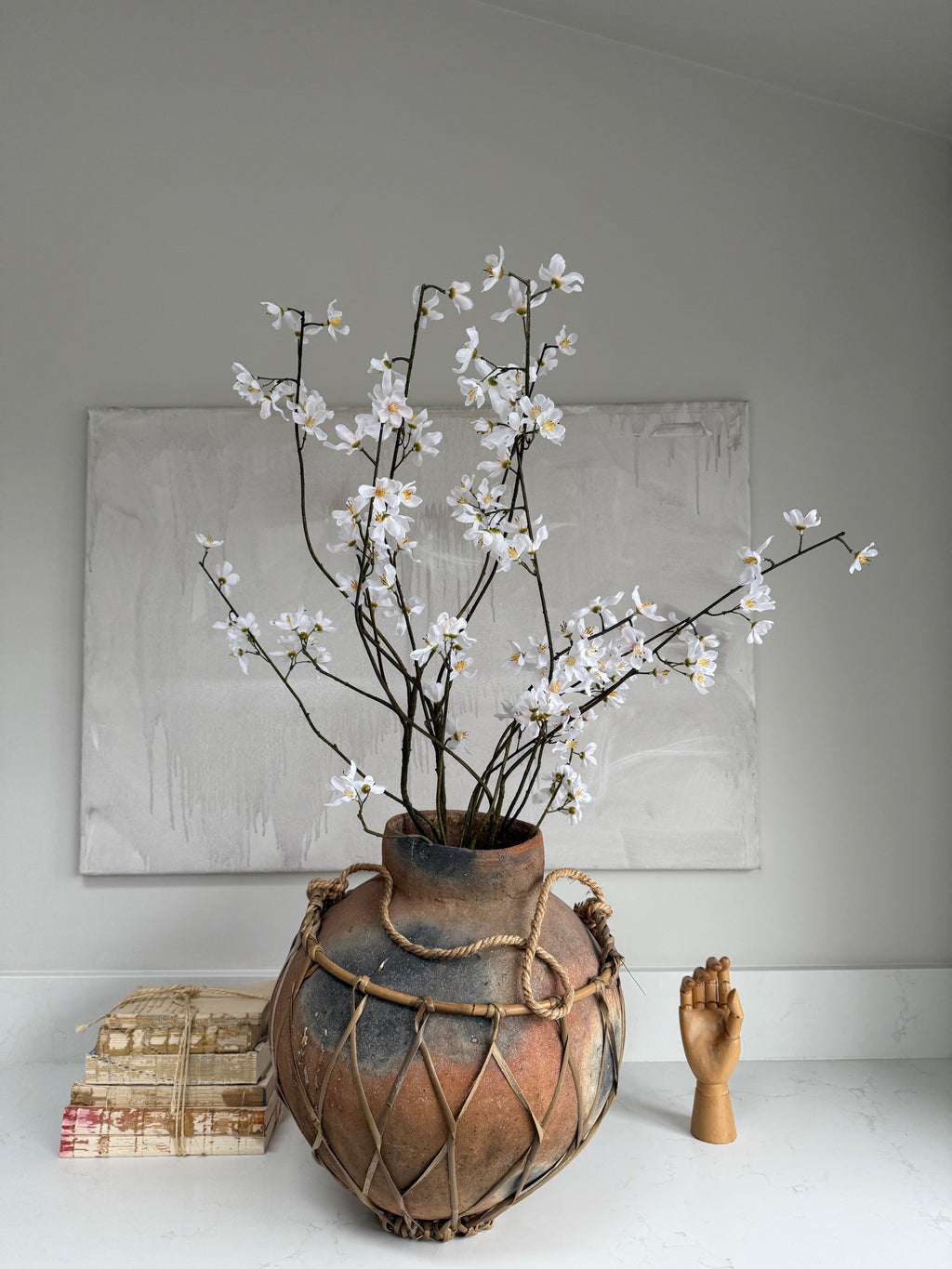 Faux Blossom Stem 114cm