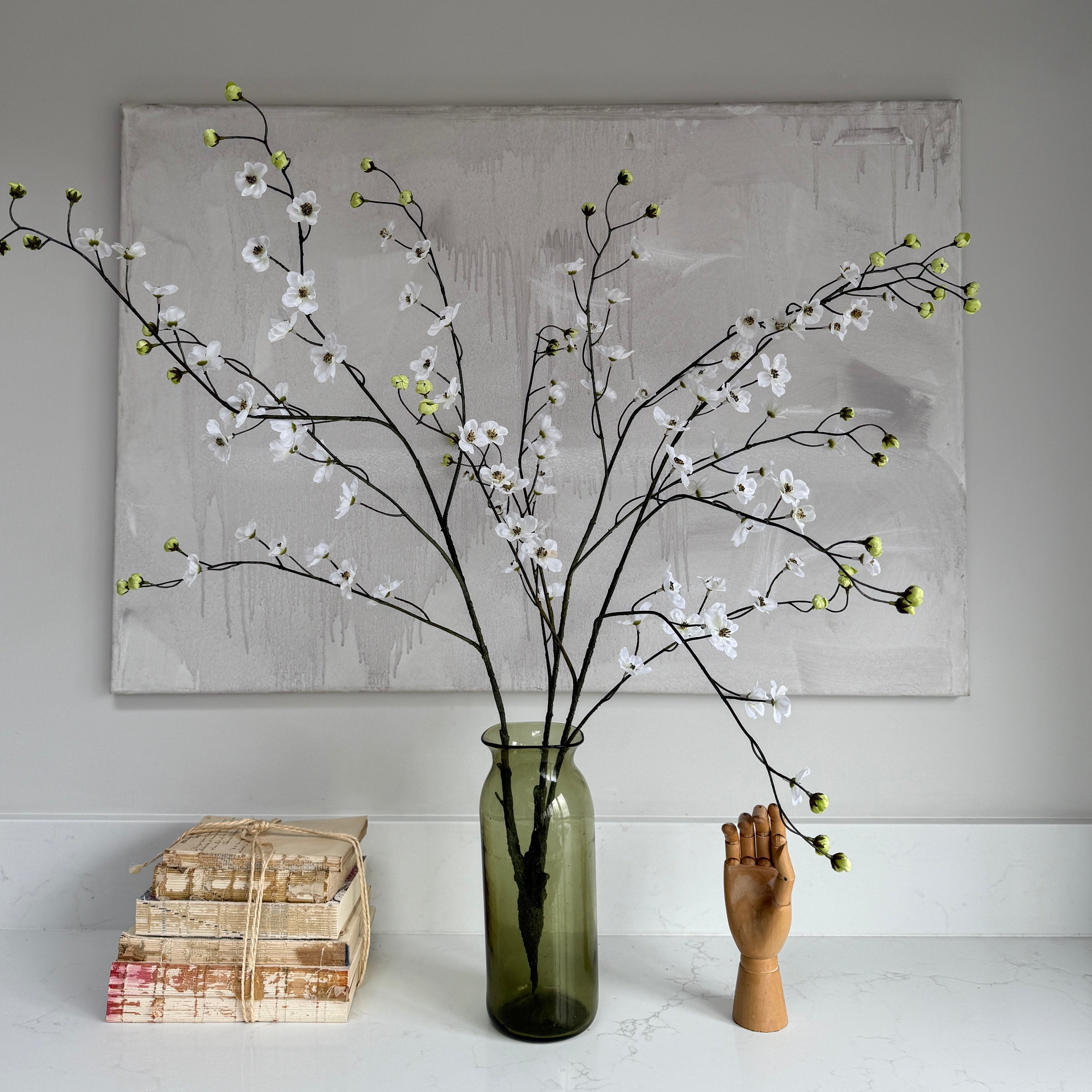 Faux blossom plant 103cm