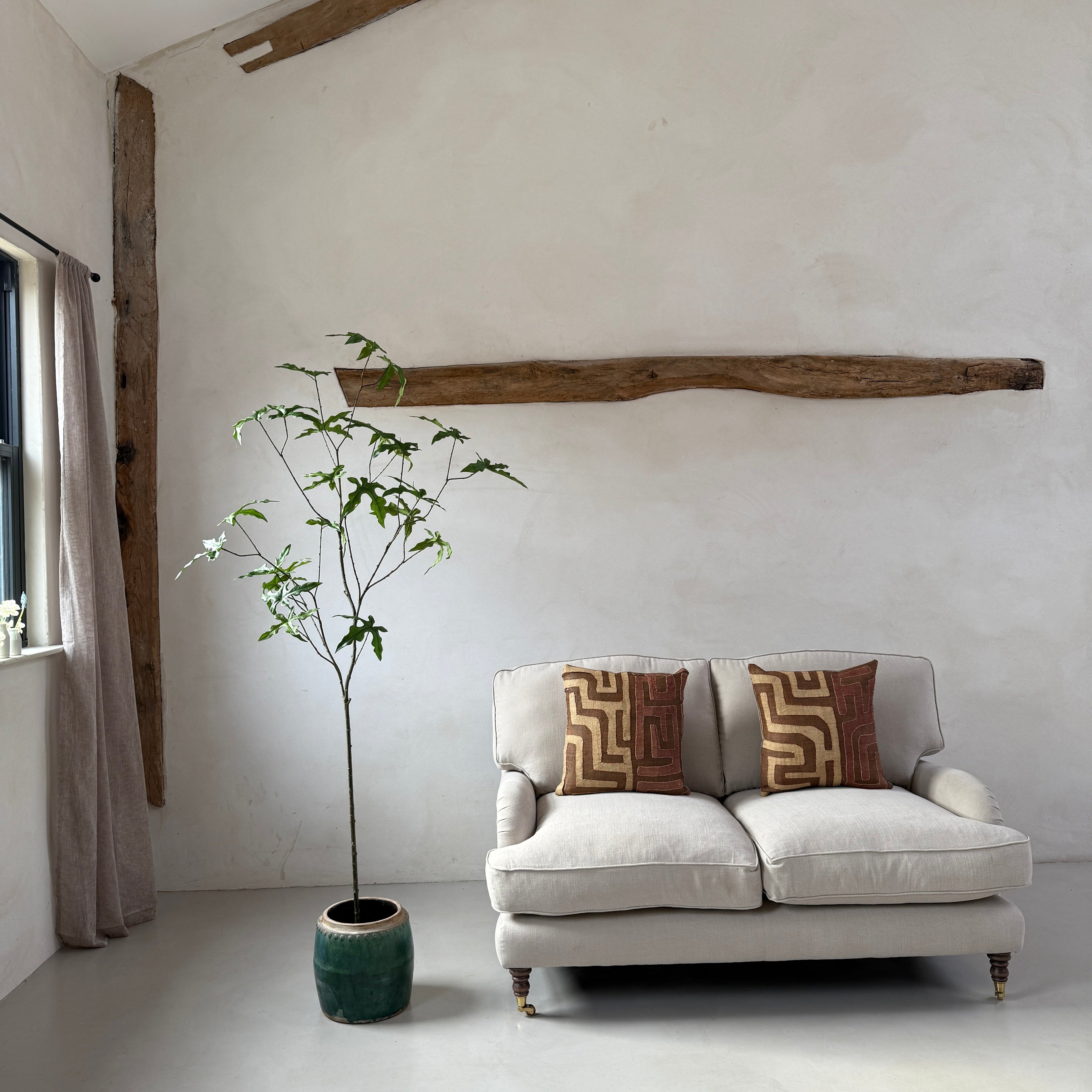 Faux potted fig tree 210cm