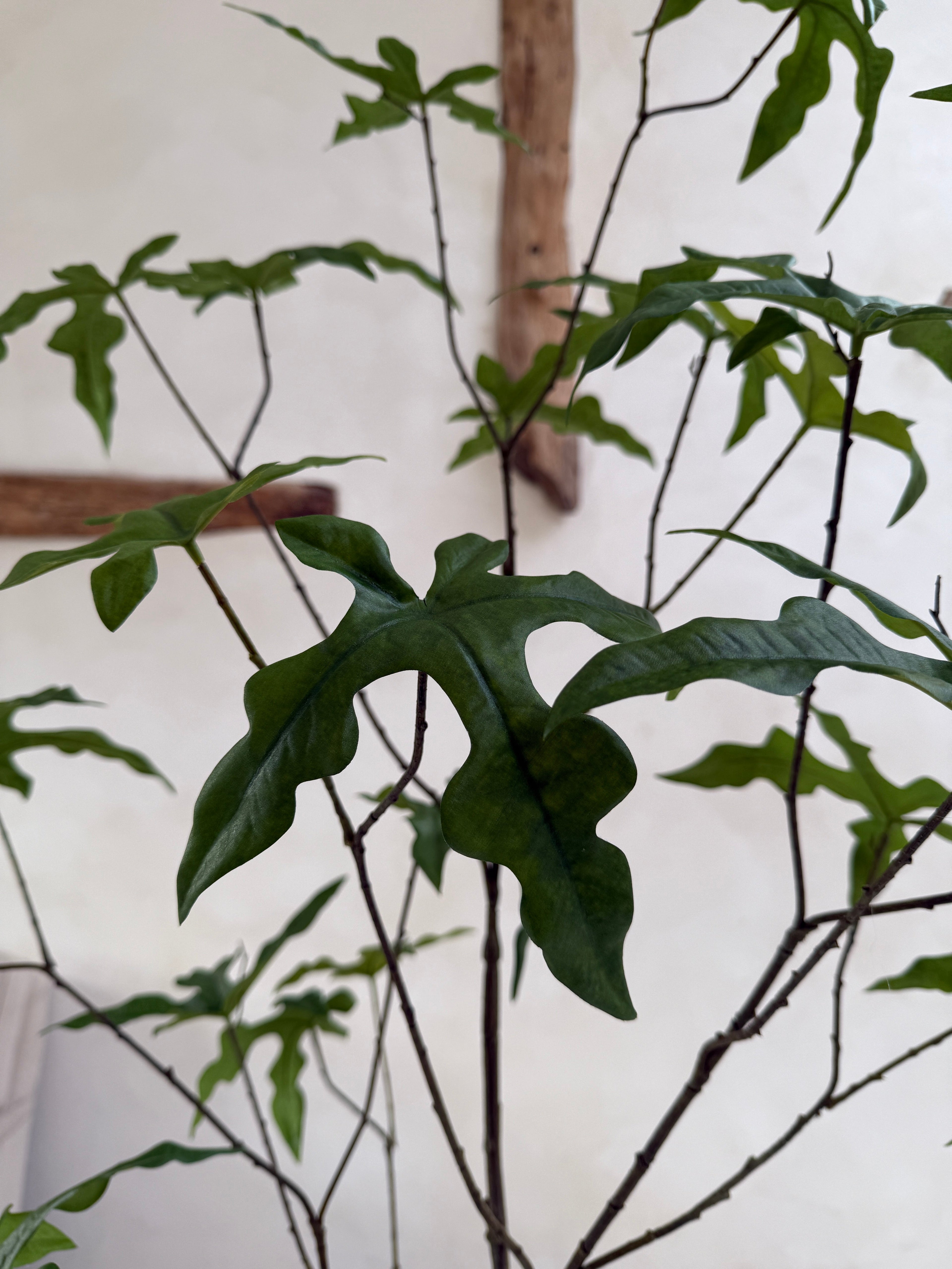 Faux potted fig tree 210cm