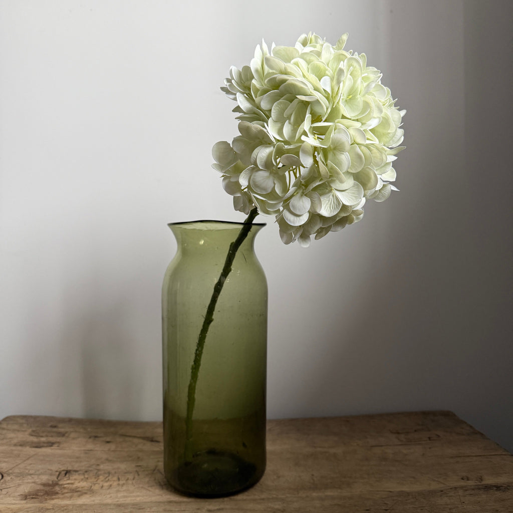 Faux single Hydrangea 47cm