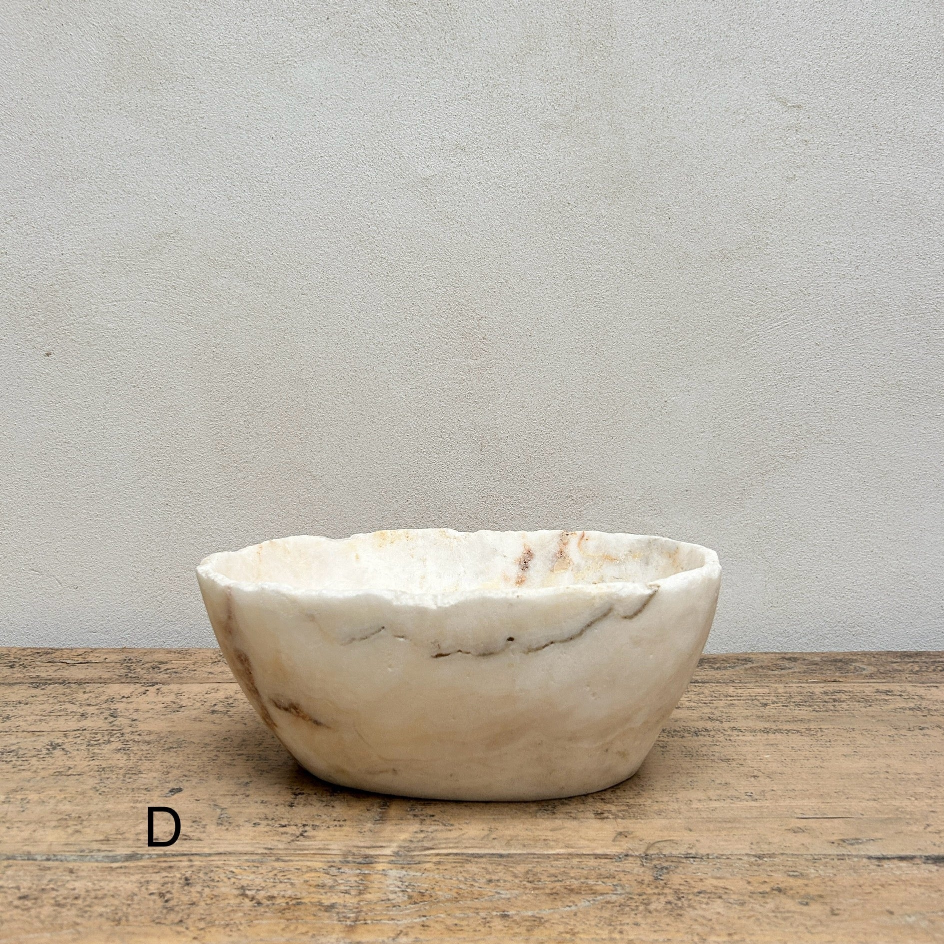 Hand Carved Marble Decorative Bowls Small