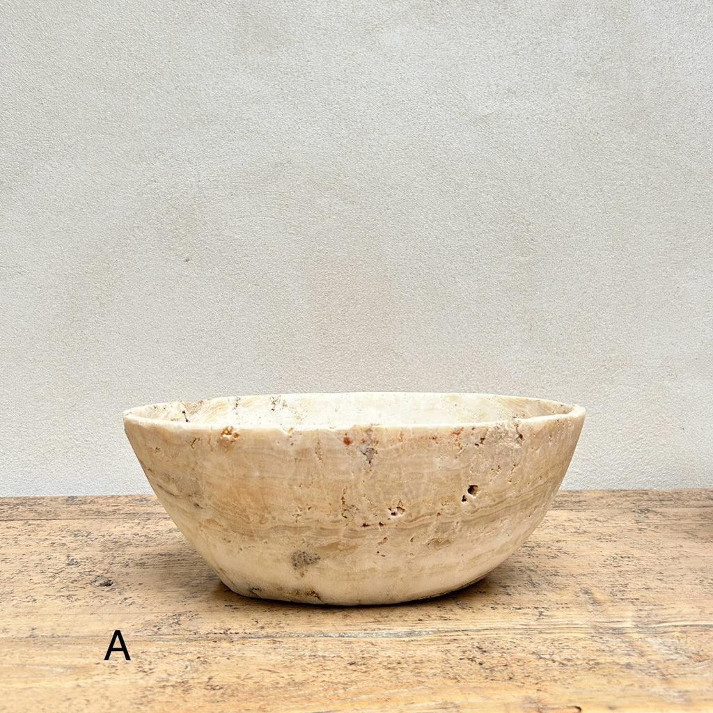 Hand Carved Marble Decorative Bowls Small