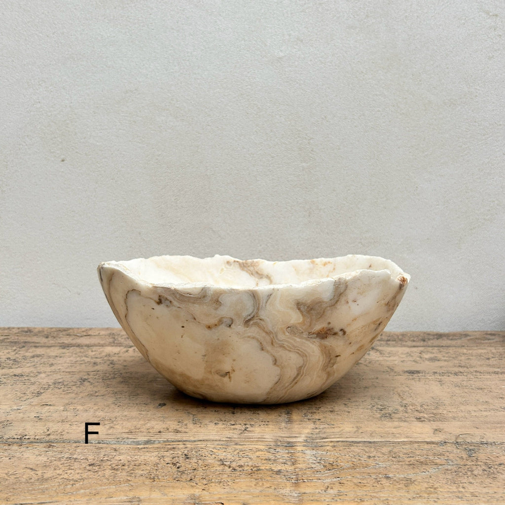 Hand Carved Marble Decorative Bowls Small