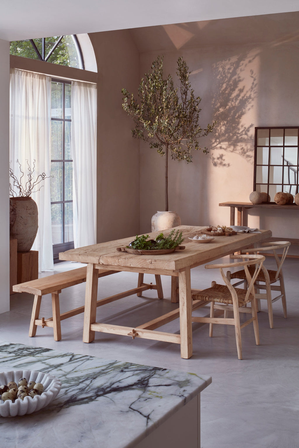 Hand Crafted Salvaged Dining Table