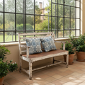 Vintage rustic wooden bench | Jessica