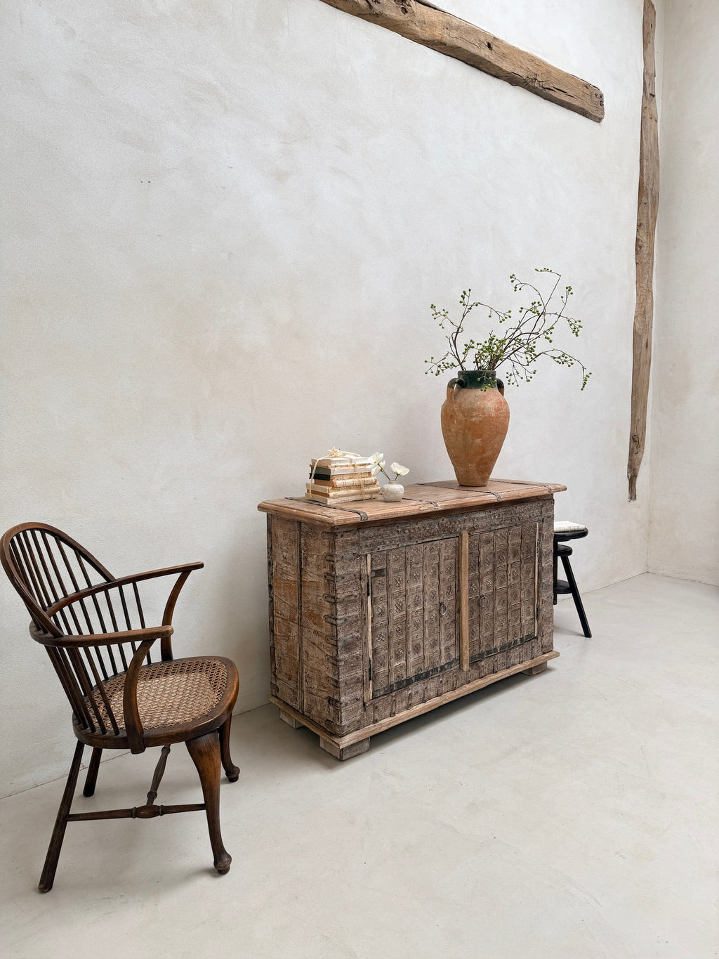 Antique Indian Damchiya Cabinet Sideboard | Pitara