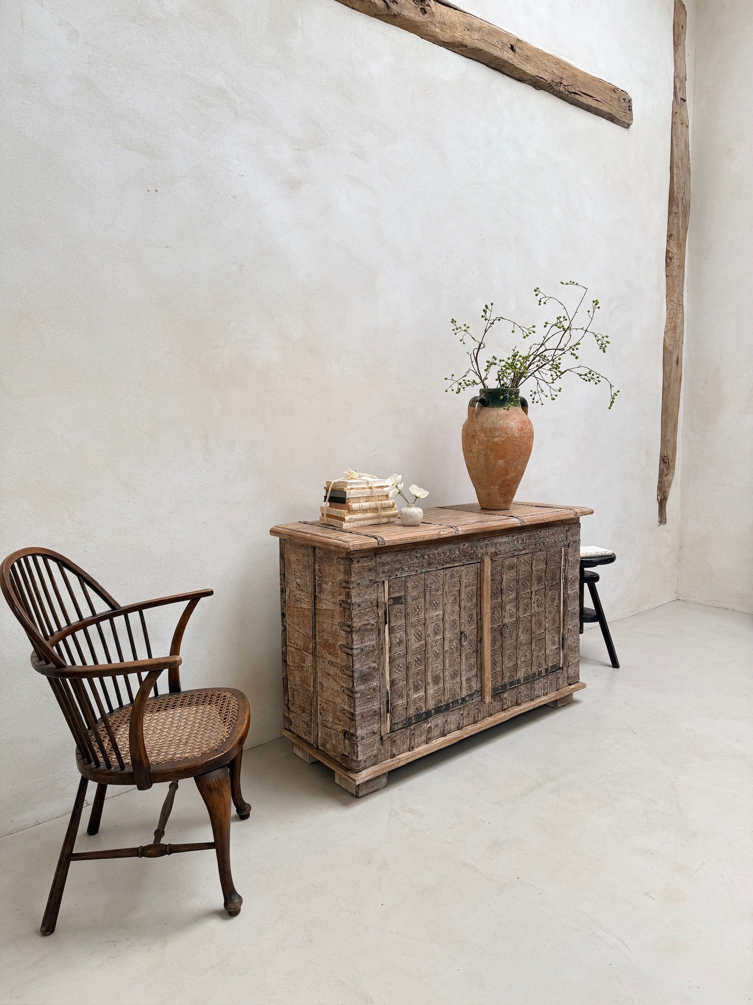 Antique Indian Damchiya Cabinet Sideboard | Pitara
